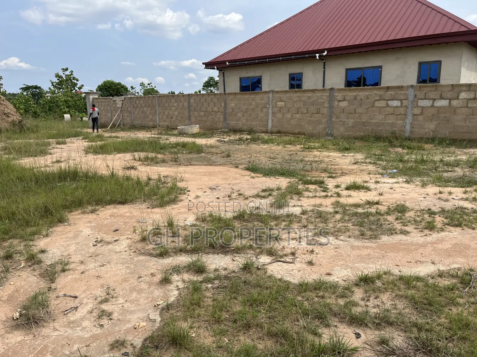 Half Plot for Sale Sokoban Wood Village,Odaso. in Kumasi Metropolitan