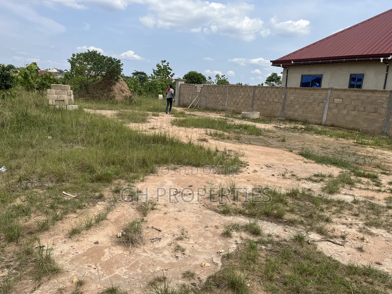 Half Plot for Sale Sokoban Wood Village,Odaso. in Kumasi Metropolitan