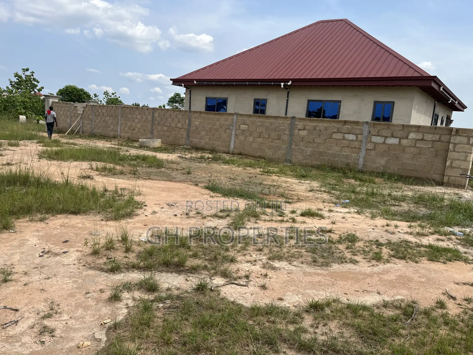 Half Plot for Sale Sokoban Wood Village,Odaso. in Kumasi Metropolitan