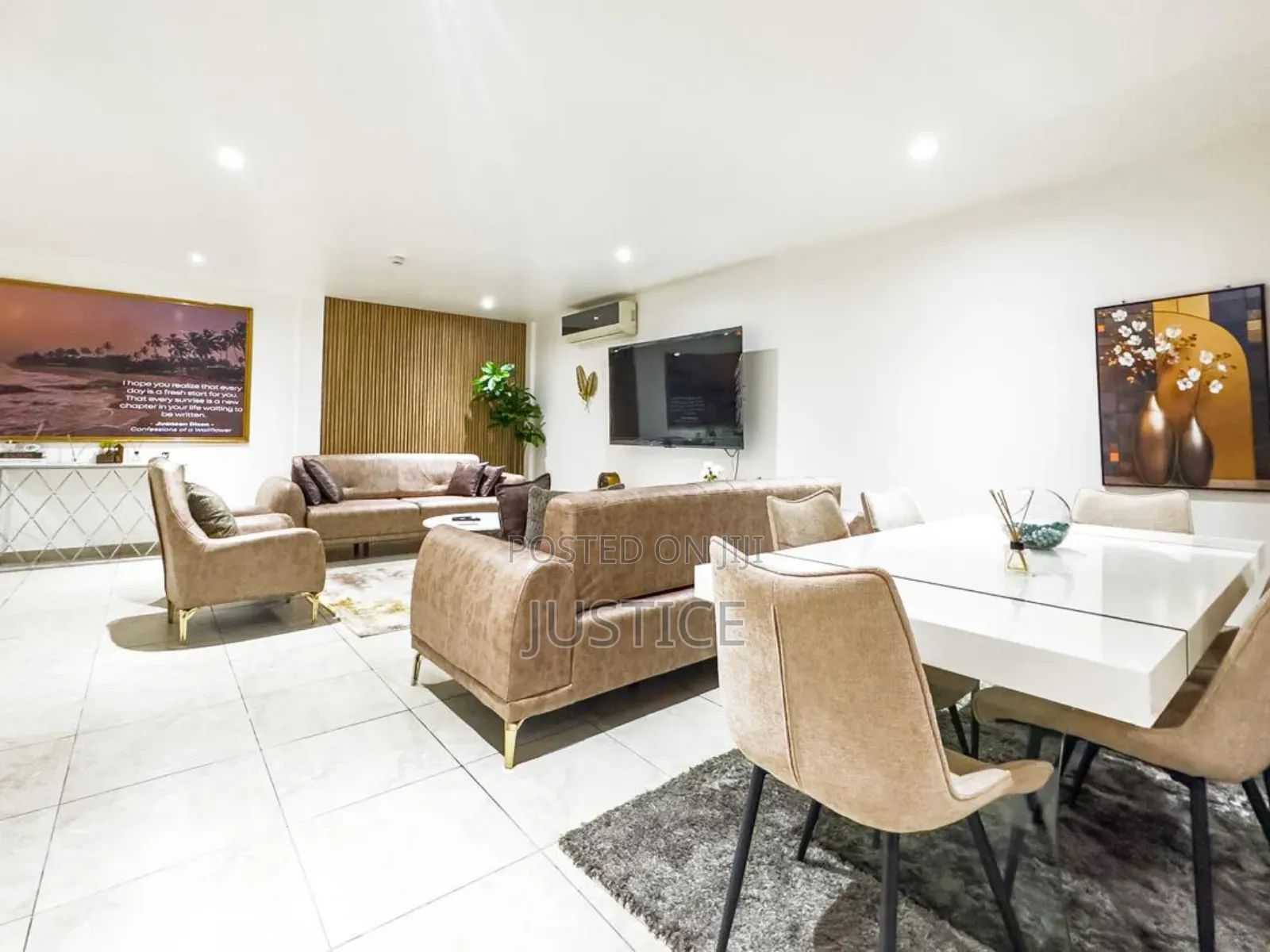 Furnished 3bdrm Apartment in Dzorwulu for rent in Dzorwulu