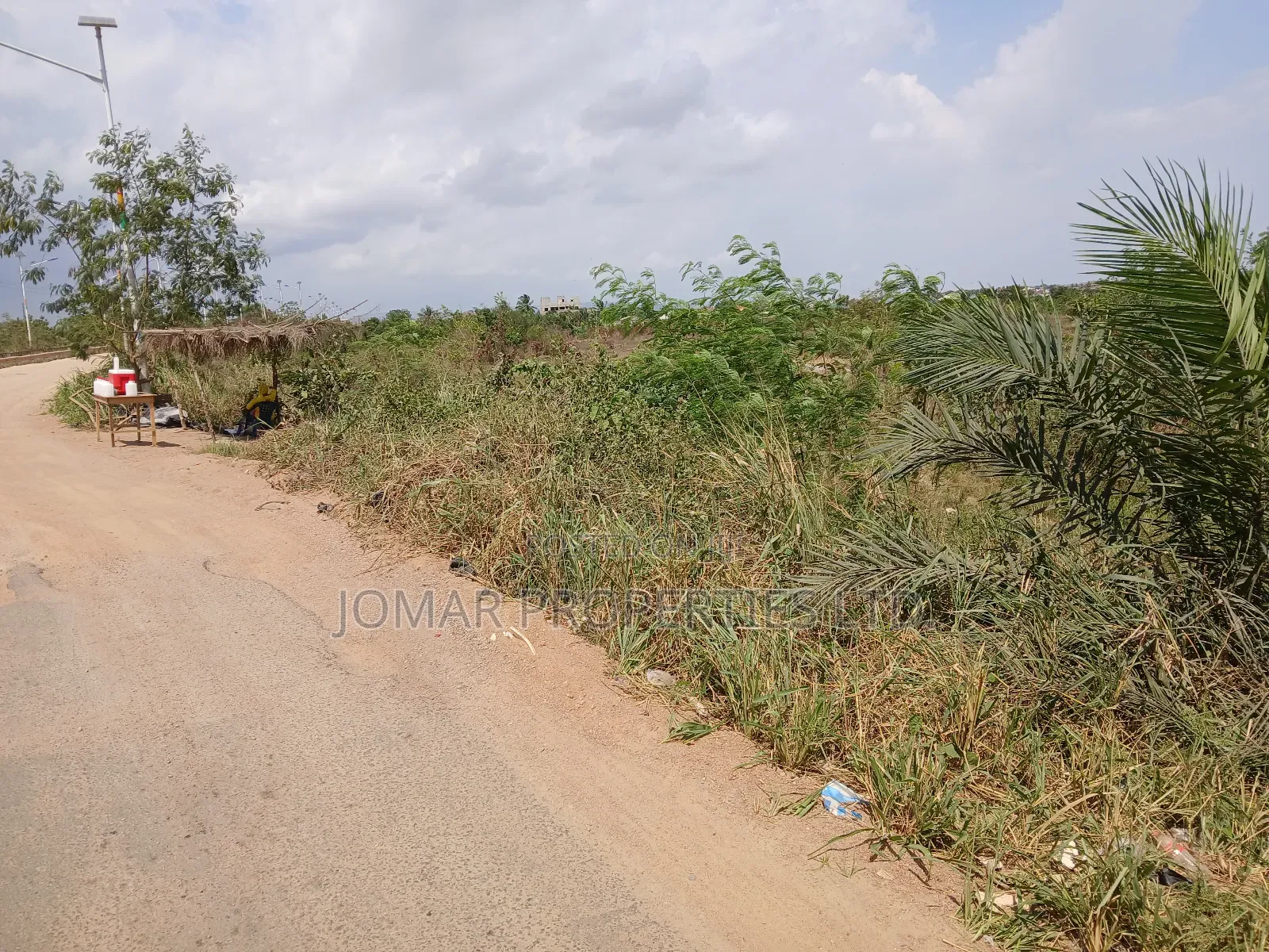 Plots on the Main Road for Sale at the Ashalaja in Amasaman
