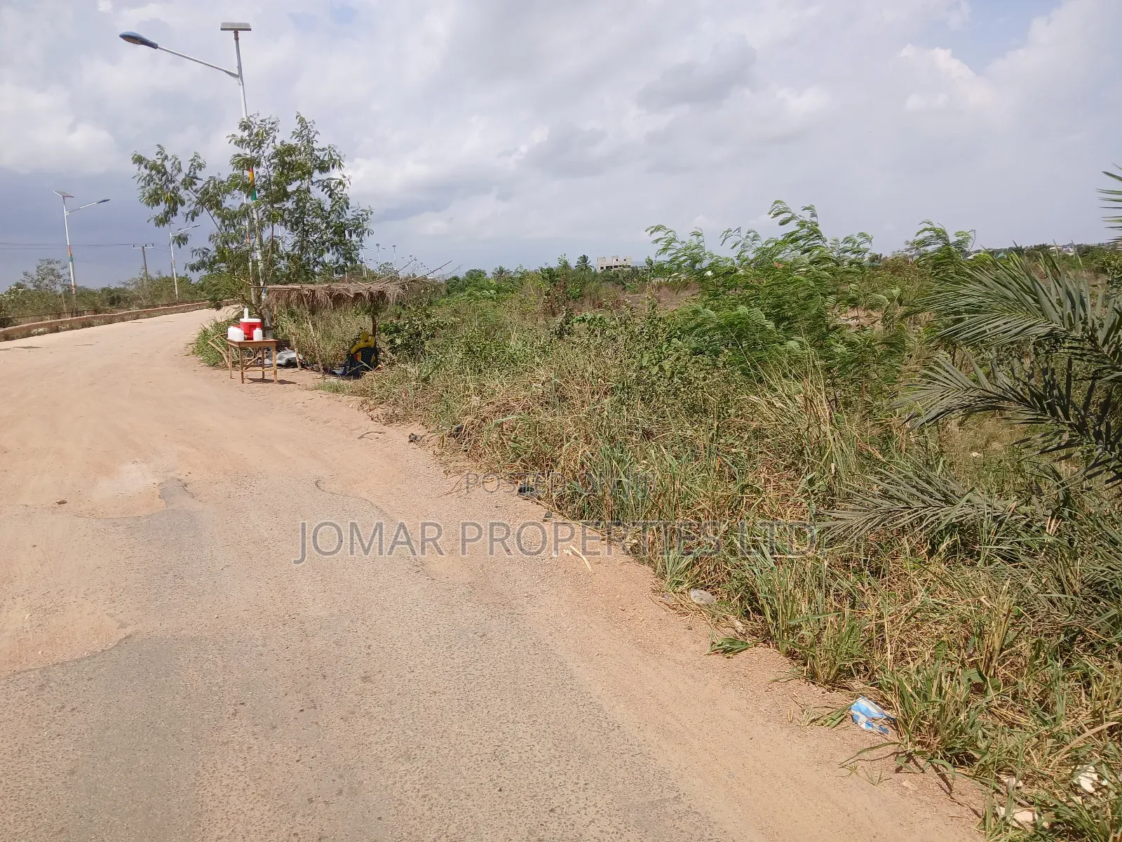 Plots on the Main Road for Sale at the Ashalaja in Amasaman