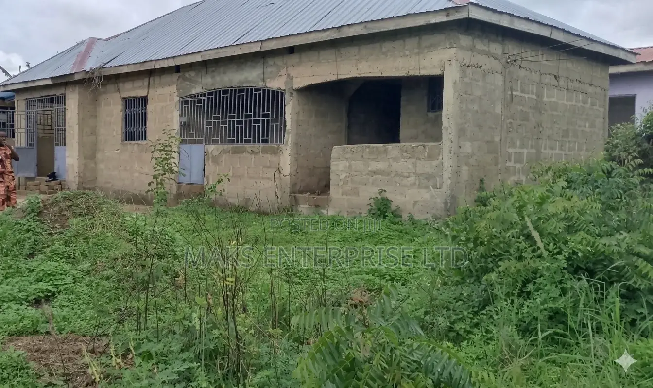 1 Chamber and Hall Self-Contained, 2 Single Room Self-Contained in Awutu Senya East Municipal