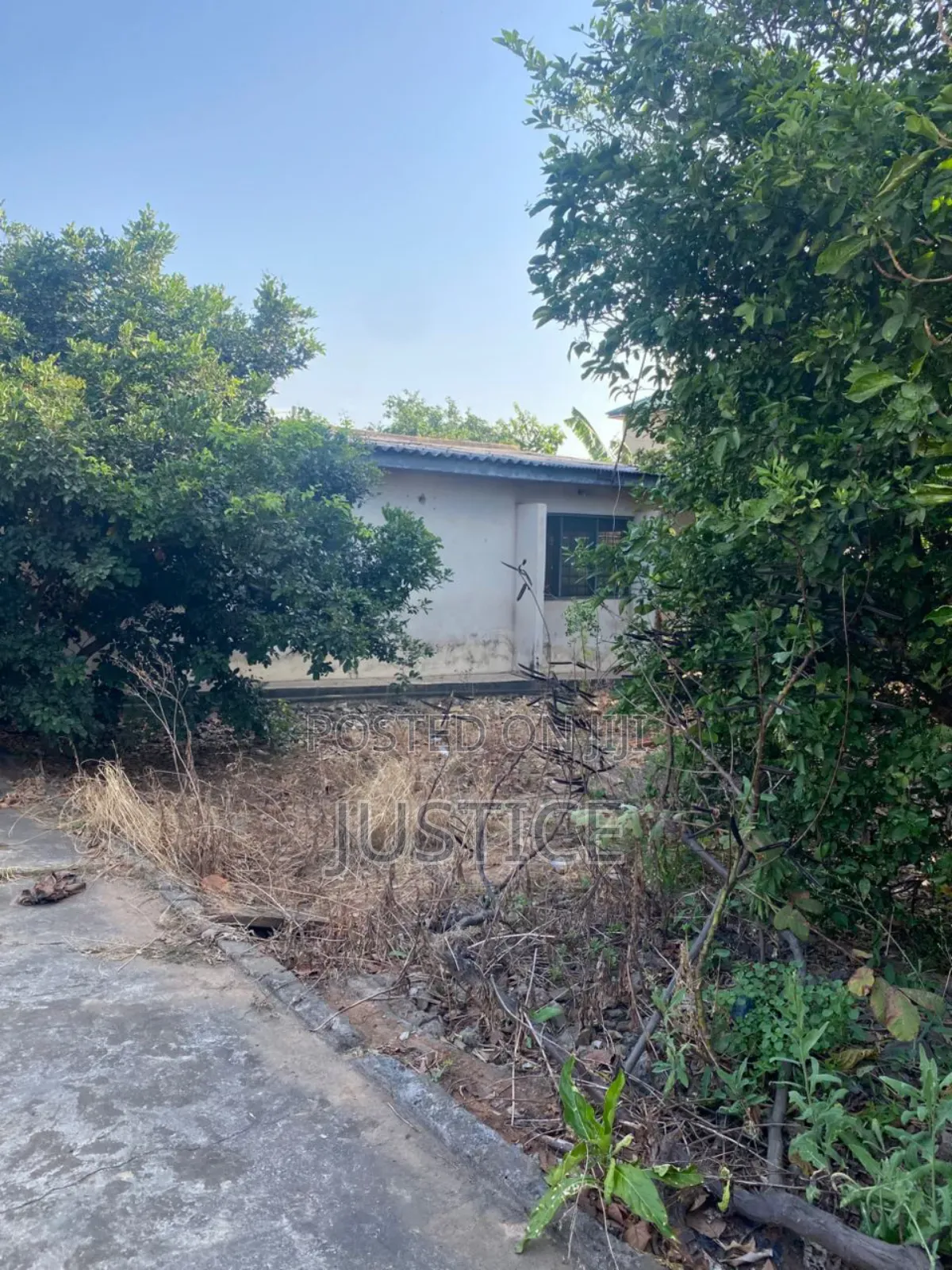 100 by 100 Size Plot of Land Achimota in Mile 7