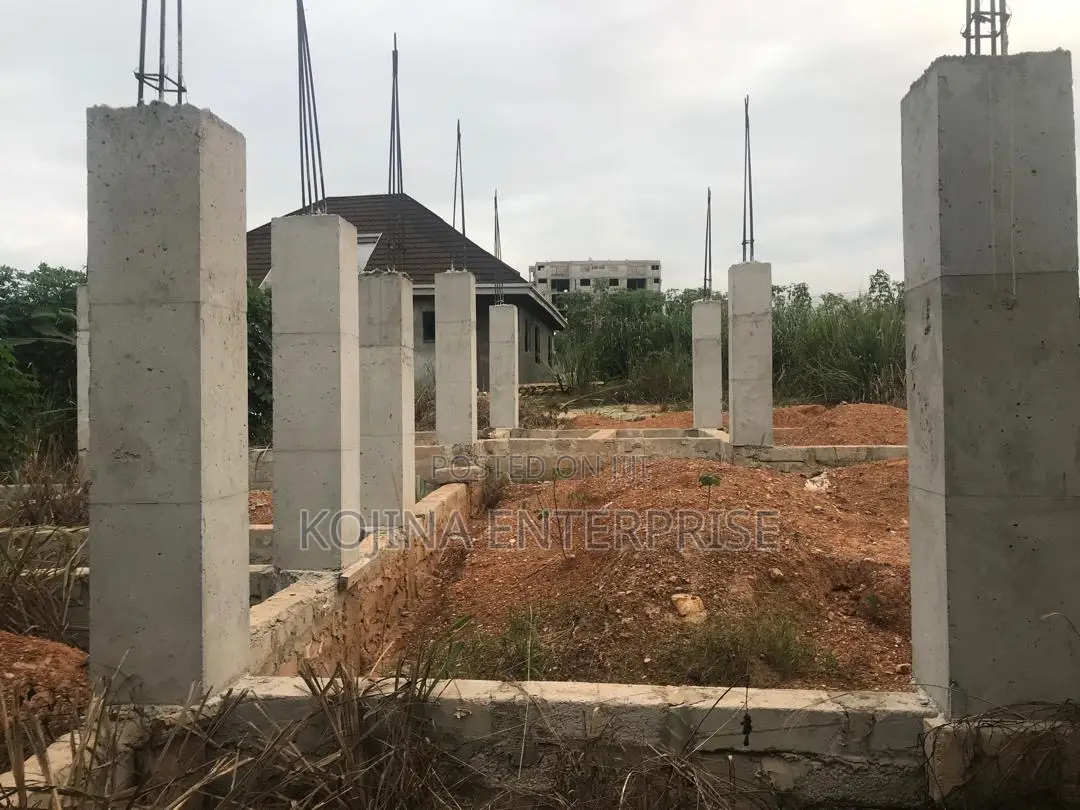 Prime Land With Ongoing Structure For Sale At Apire – Darko in Kumasi Metropolitan