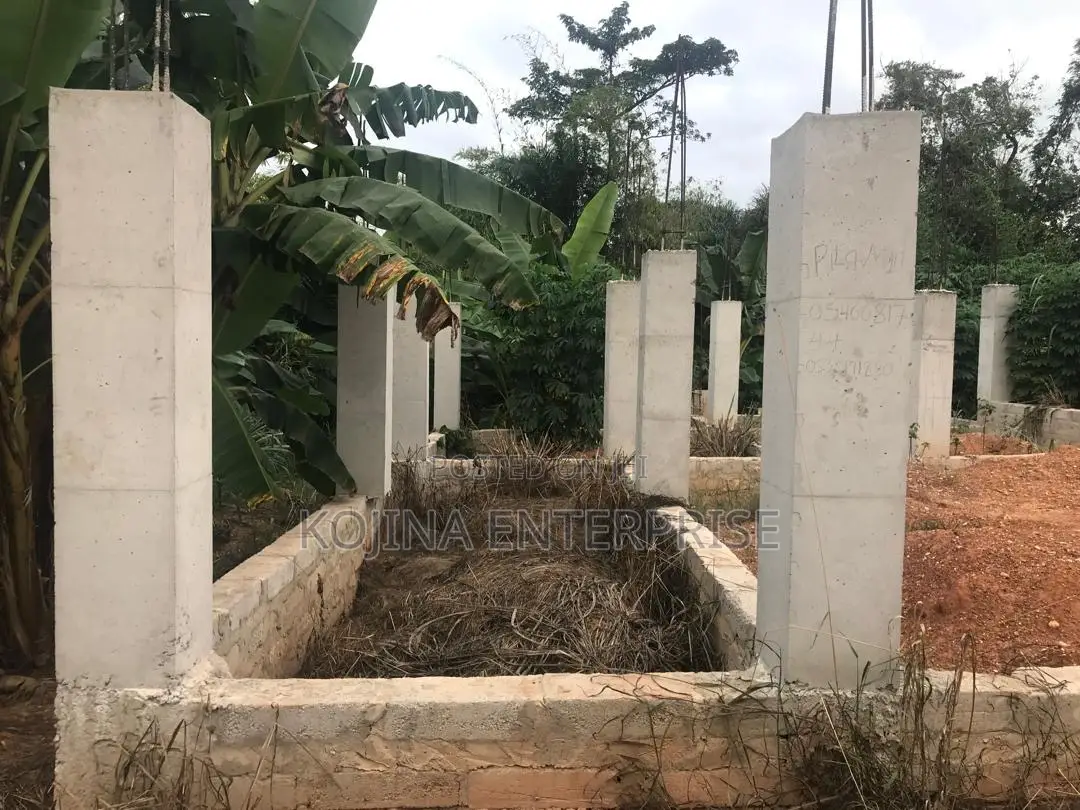 Prime Land With Ongoing Structure For Sale At Apire – Darko in Kumasi Metropolitan