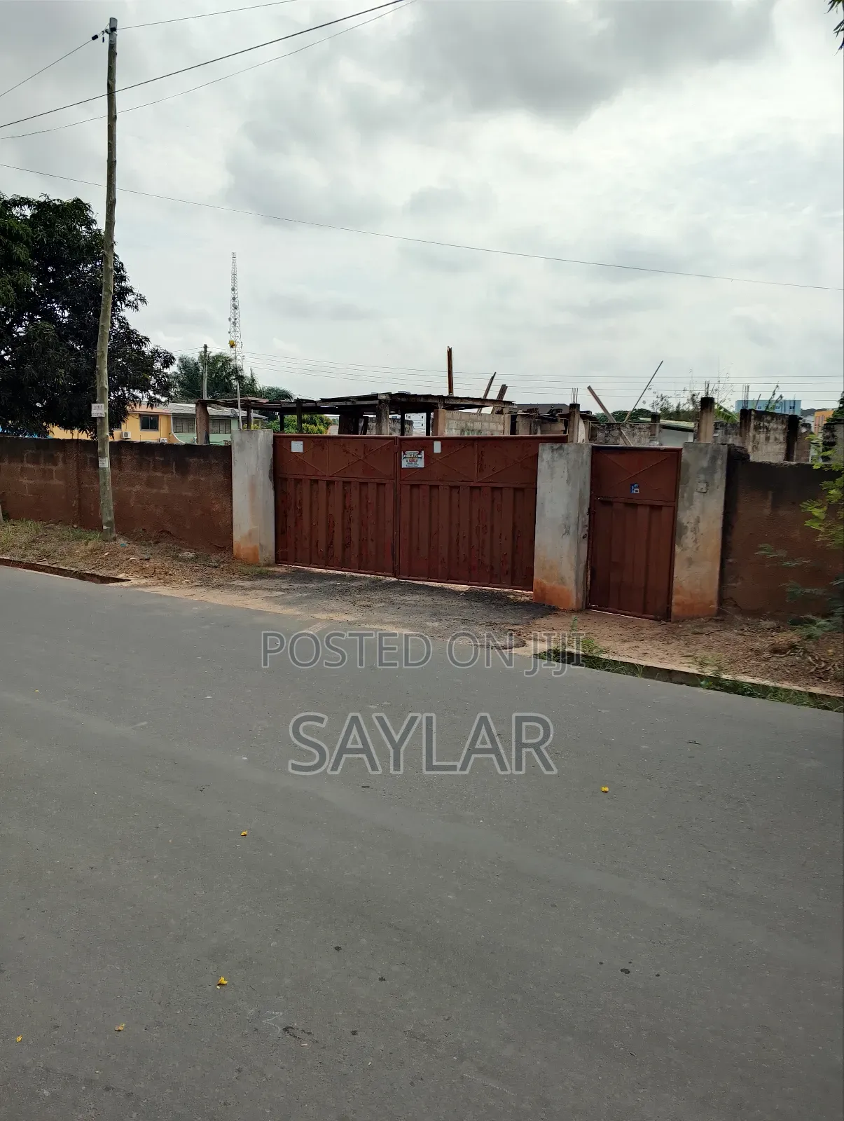 2 and Half Plots Verified TDC Documents Comm10, Facing Tarred Roads in Tema Metropolitan