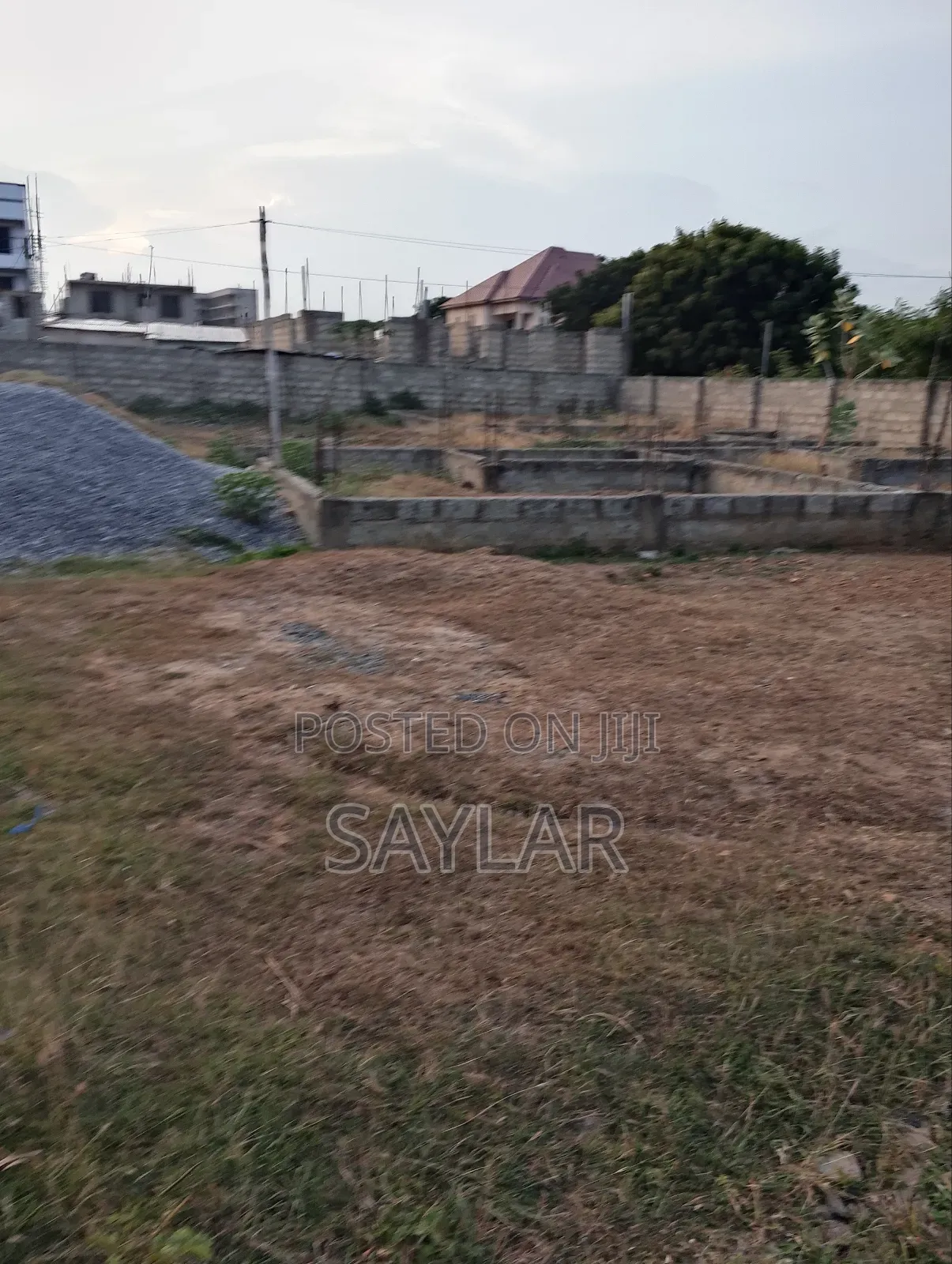 Full Plot With 4 Bedrooms Footing Already Done for Sale Klagon in Tema Metropolitan