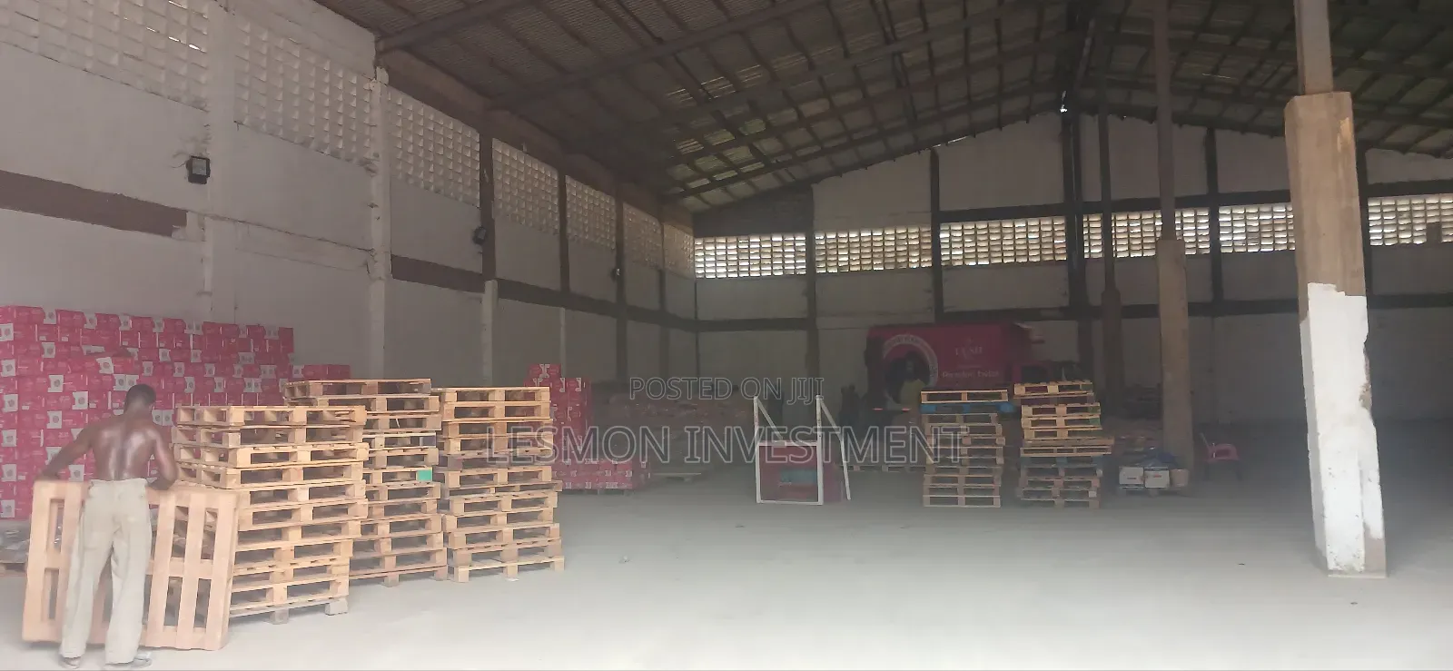 Warehouse Measuring 1200 SQM Is for Rent at Dzorwulu for Rent in Dzorwulu