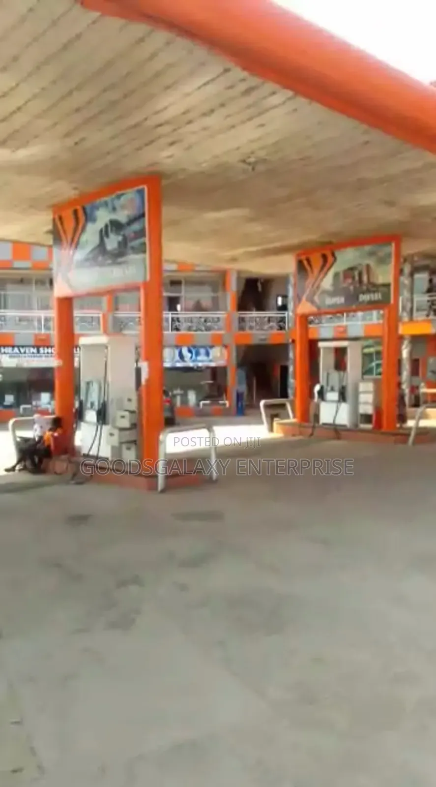 2 Storrey Building Filling Station At On Two and Half Acres of Land in Kumasi Metropolitan