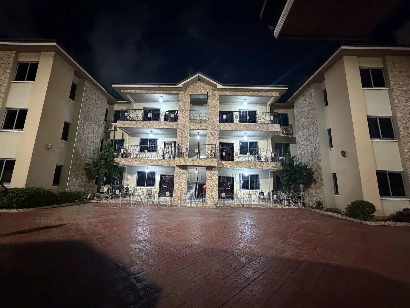 Furnished 3bdrm Apartment in Charclem Ventures, East Legon for rent in East Legon