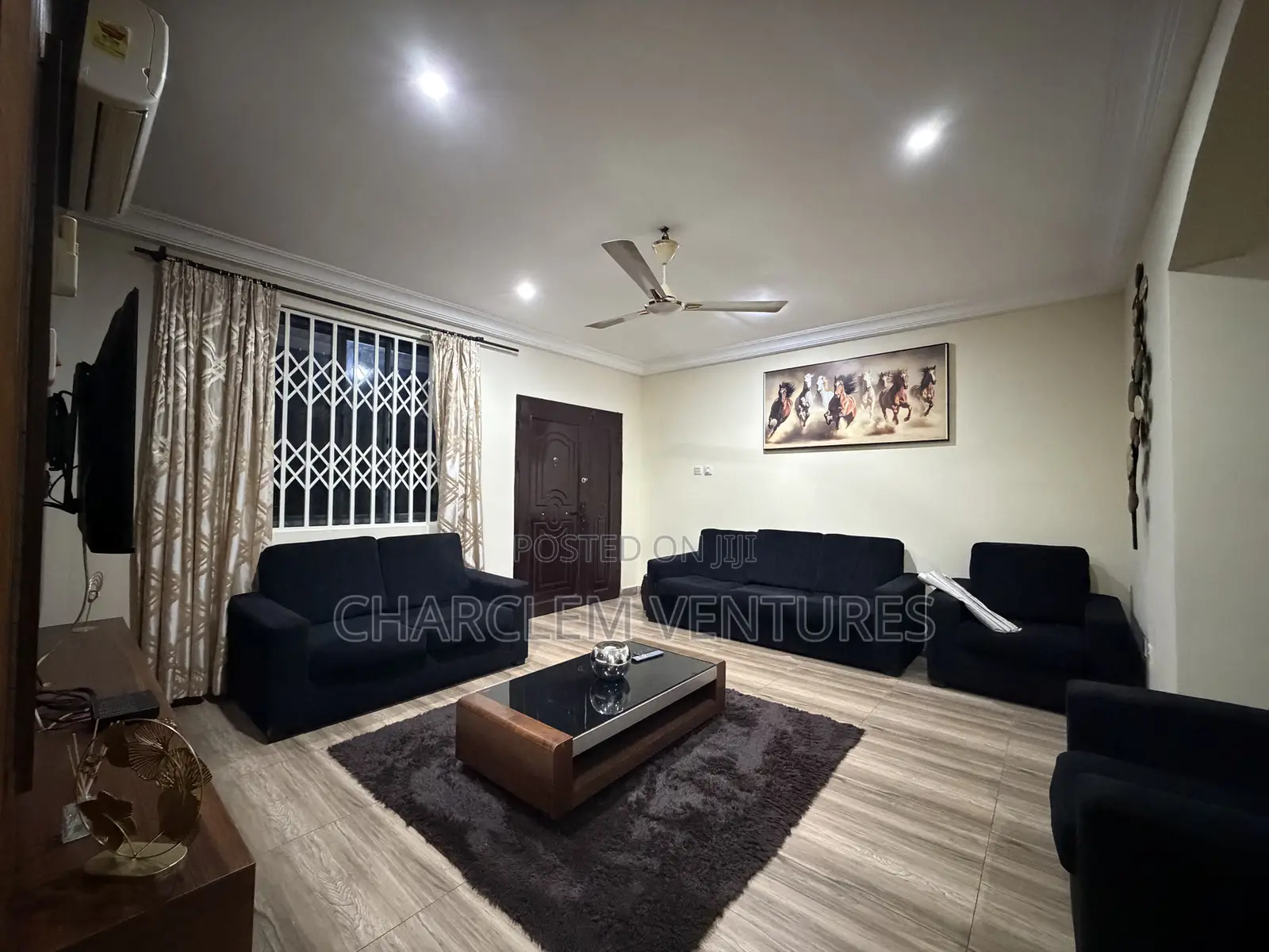 Furnished 3bdrm Apartment in Charclem Ventures, East Legon for rent in East Legon