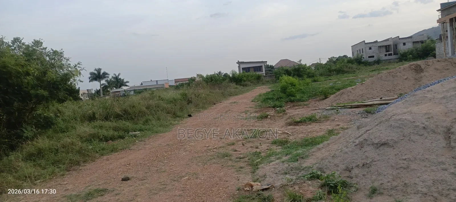 50/80ft Plot of Land 4 Sale at Ayi Mensah Toll Booth in Pentecost