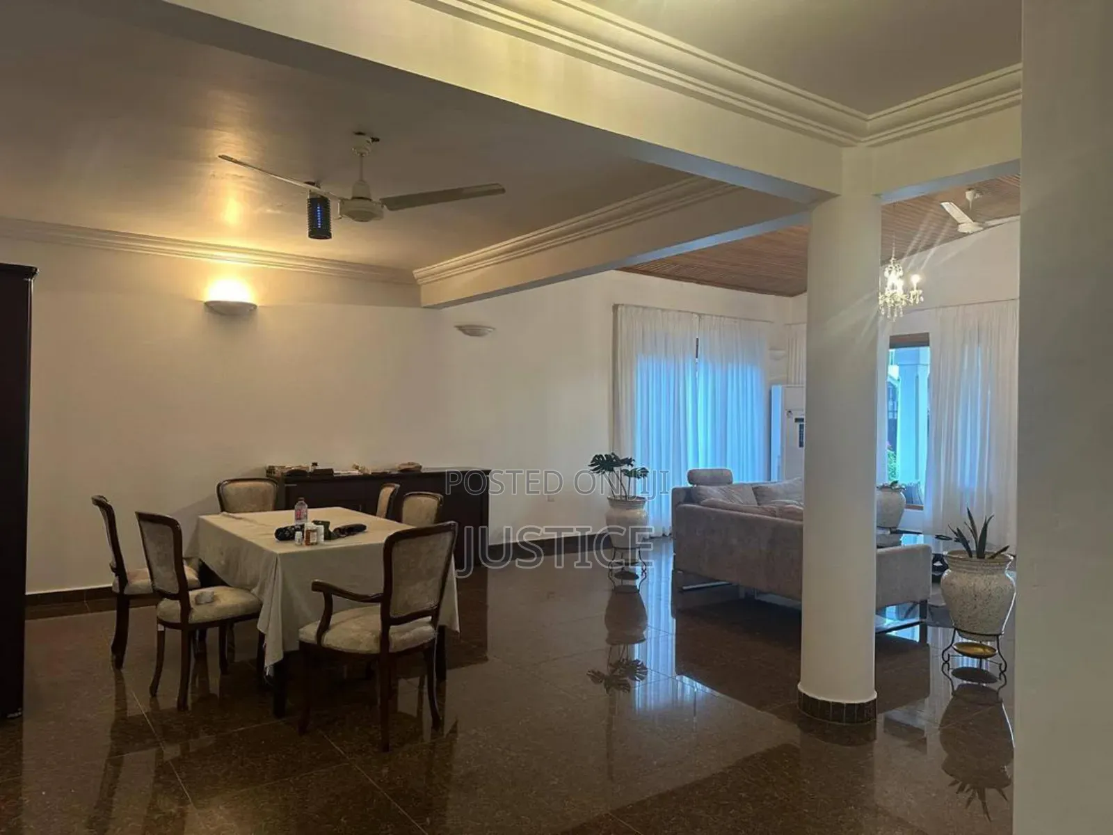 Furnished 4bdrm House in East Legon A&C, A&C Mall Area for rent in A&C Mall Area
