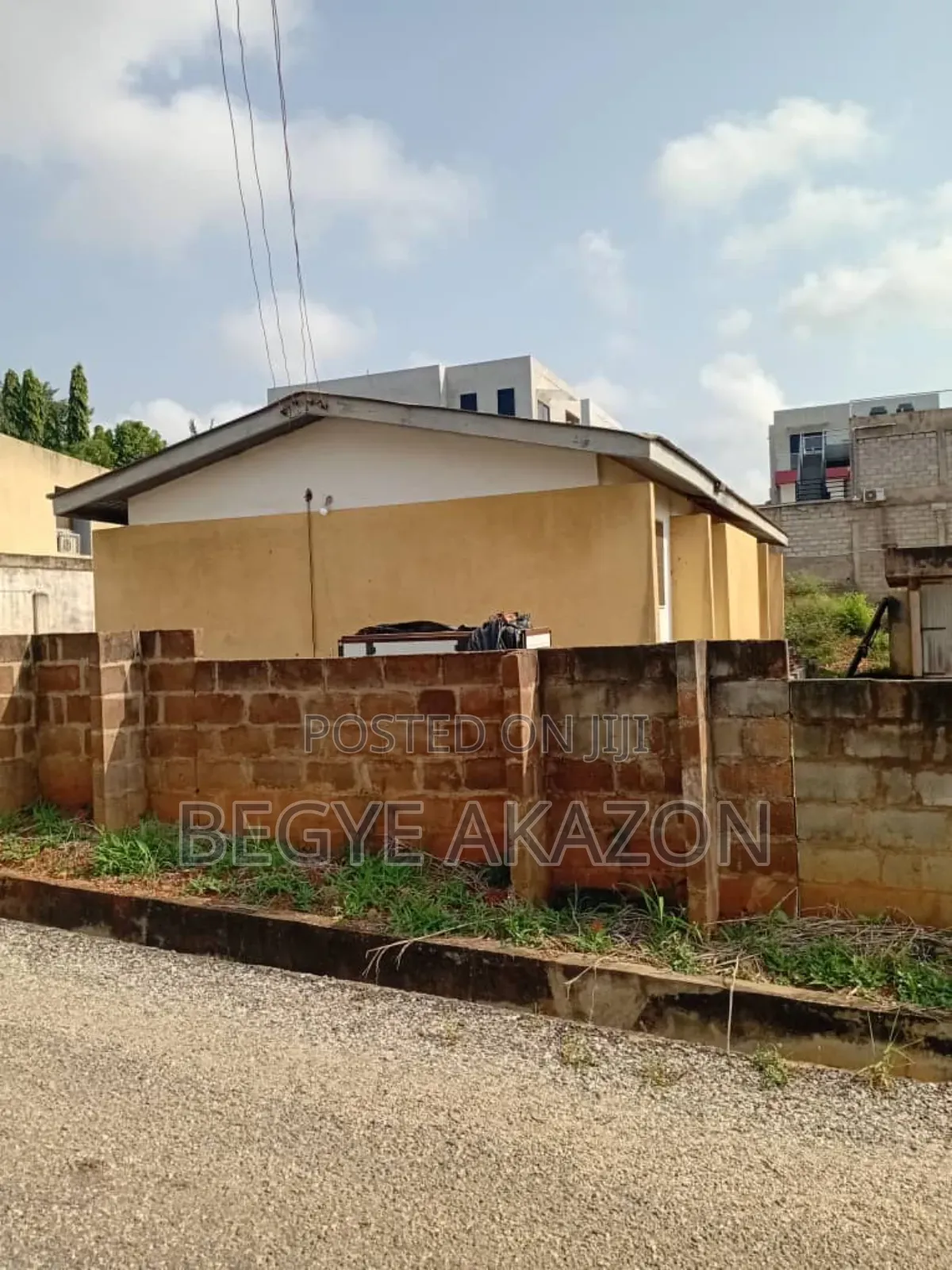200/120ft Plots of Land at Agbogba Total Filling Station in School Park Area