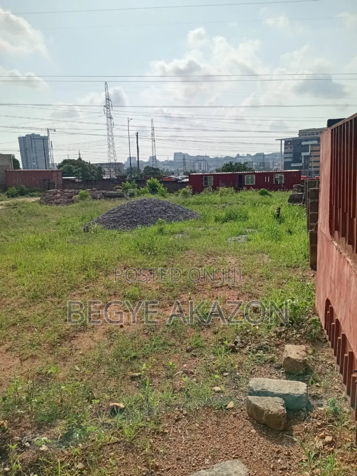 200/120ft Plots of Land at Agbogba Total Filling Station in School Park Area
