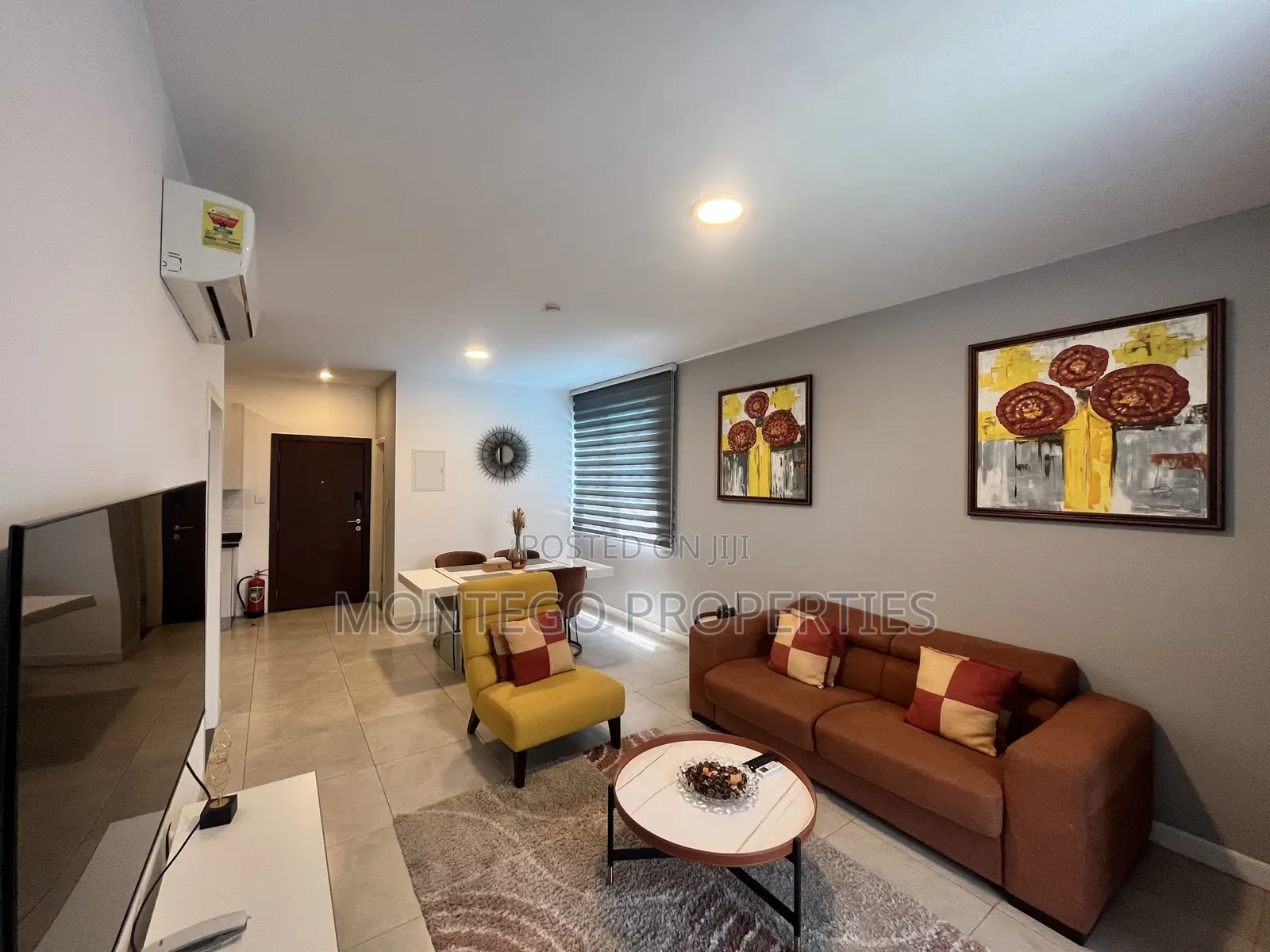 Furnished 1bdrm Apartment in West Airport, Accra for rent in Airport Residential Area