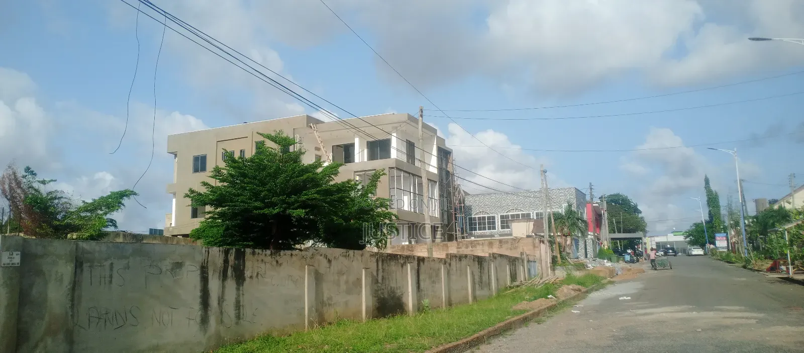 Walled and Gated 2 Plots of Land East Legon in Ghana Link Area