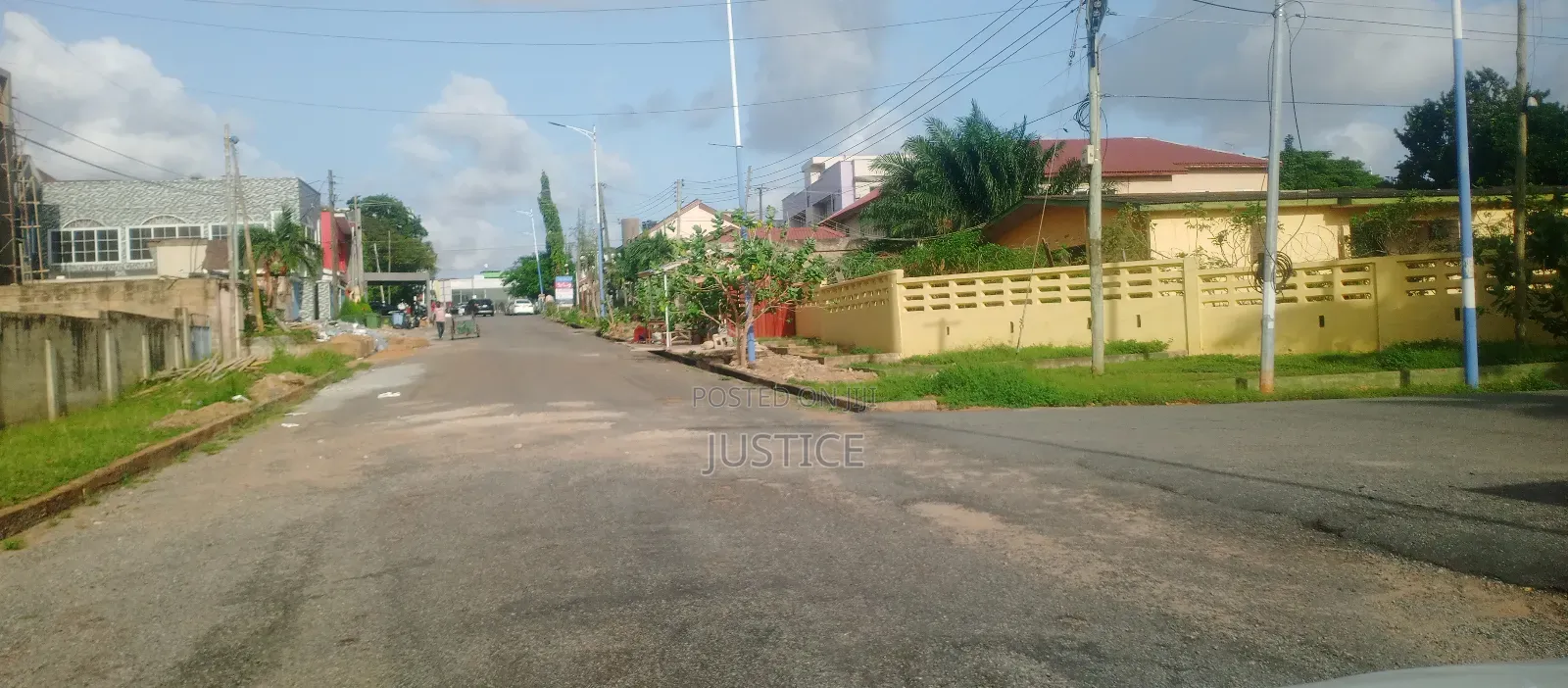 Walled and Gated 2 Plots of Land East Legon in Ghana Link Area