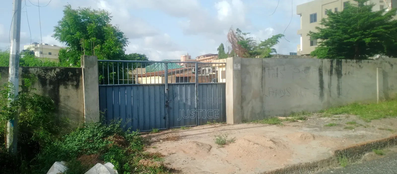 Walled and Gated 2 Plots of Land East Legon in Ghana Link Area