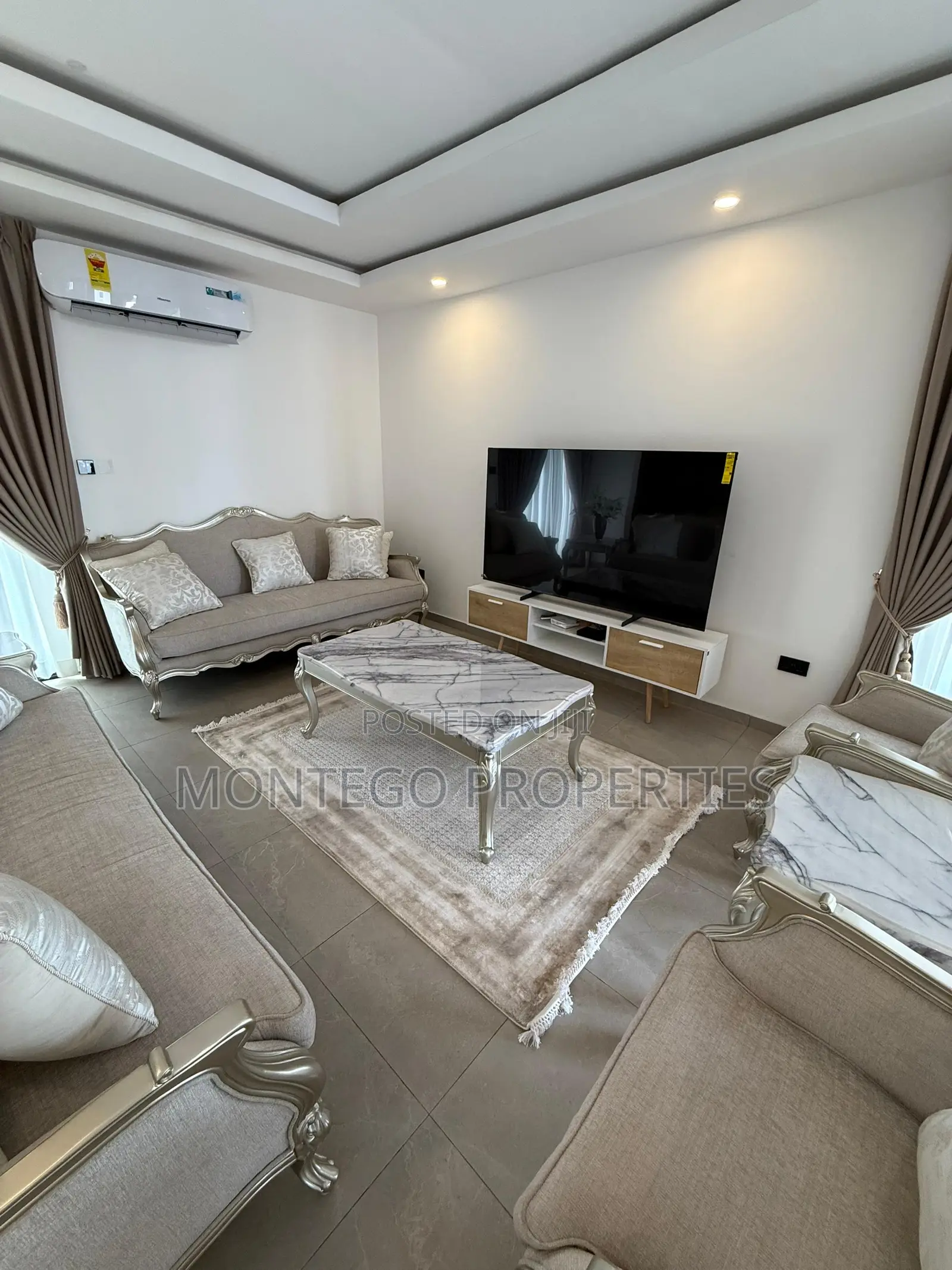 Furnished 3bdrm Townhouse / Terrace in East Legon for rent in East Legon