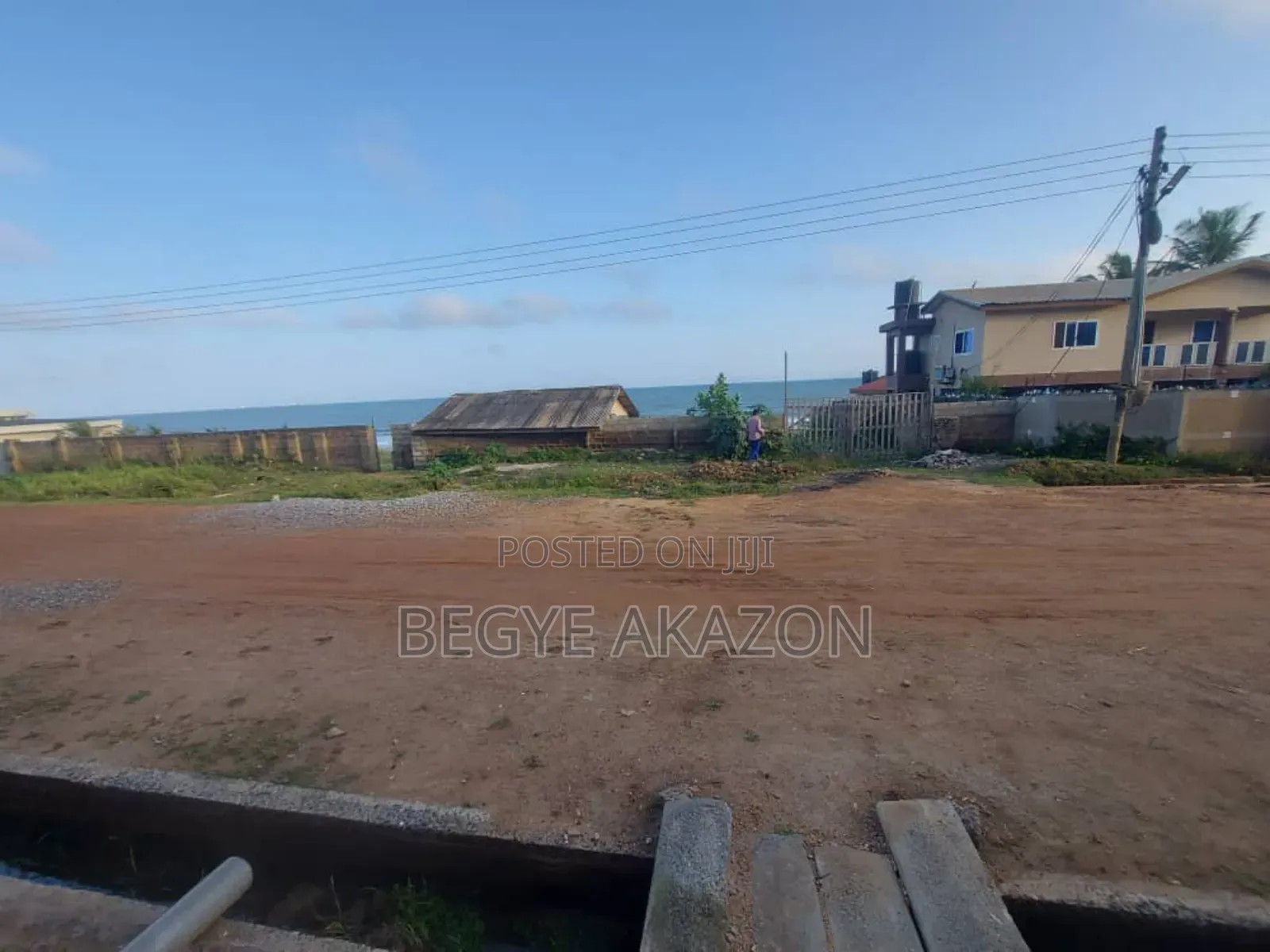 0.58 Acre Beach Land 4 Sale Kokrobite Waija in Old Barrier