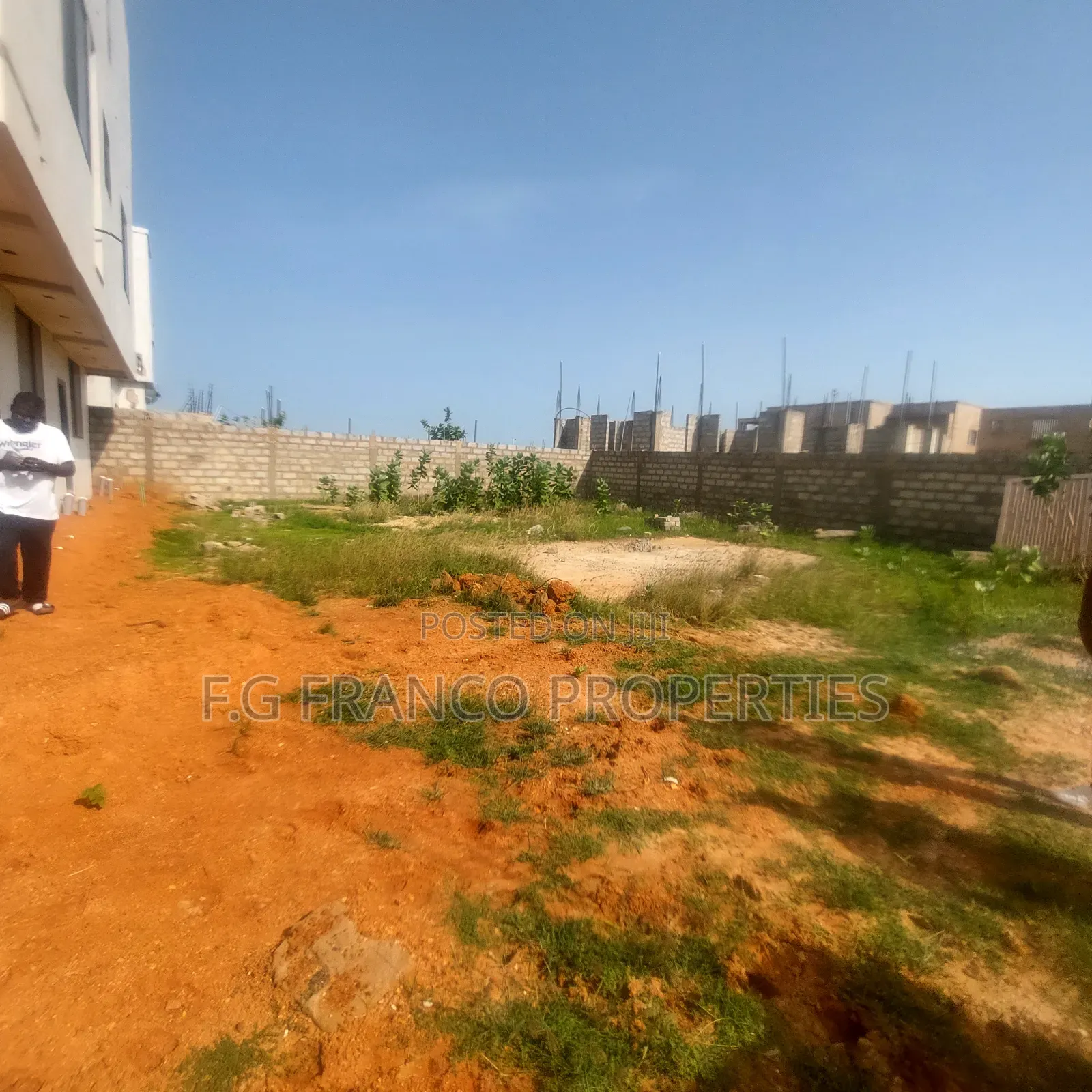 Helf Plot of Land for Sale at Lashibi in Spintex