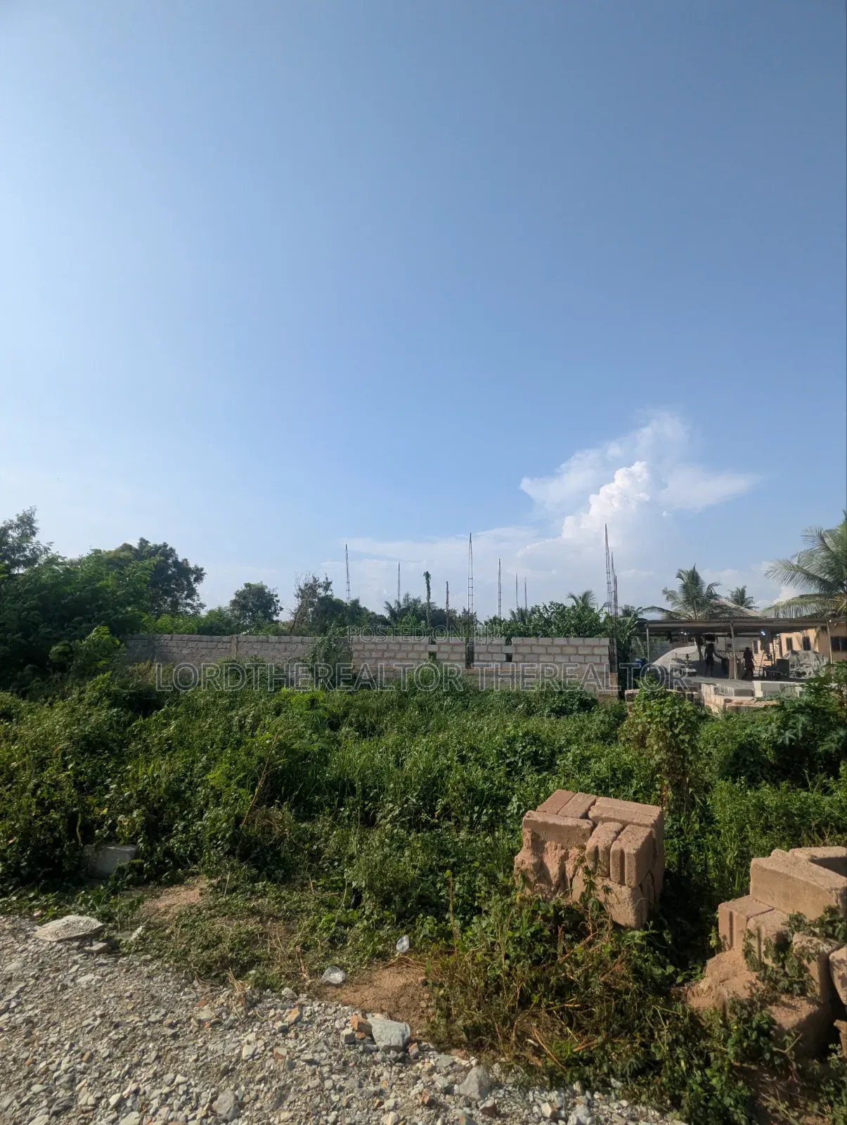 Half Plot of Land in Pokuase