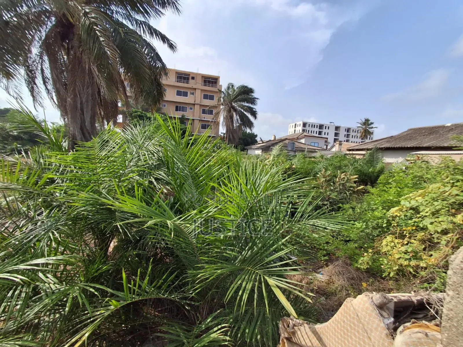 Freehold Walled and Gated 2 Plots Osu in Osu Ako-Adjei