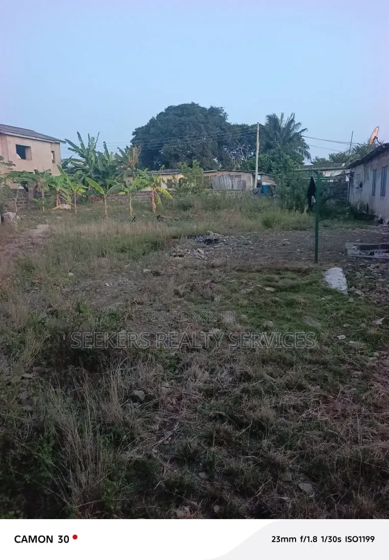 One and Half Plot of Land Freehold for Sale at Osu in Nyaniba Estate