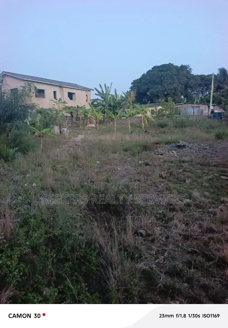One and Half Plot of Land Freehold for Sale at Osu in Nyaniba Estate