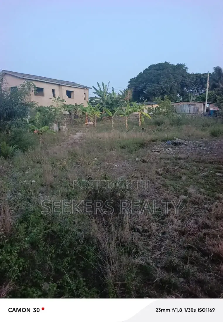 One and Half Plot of Land Freehold for Sale at Osu in Nyaniba Estate