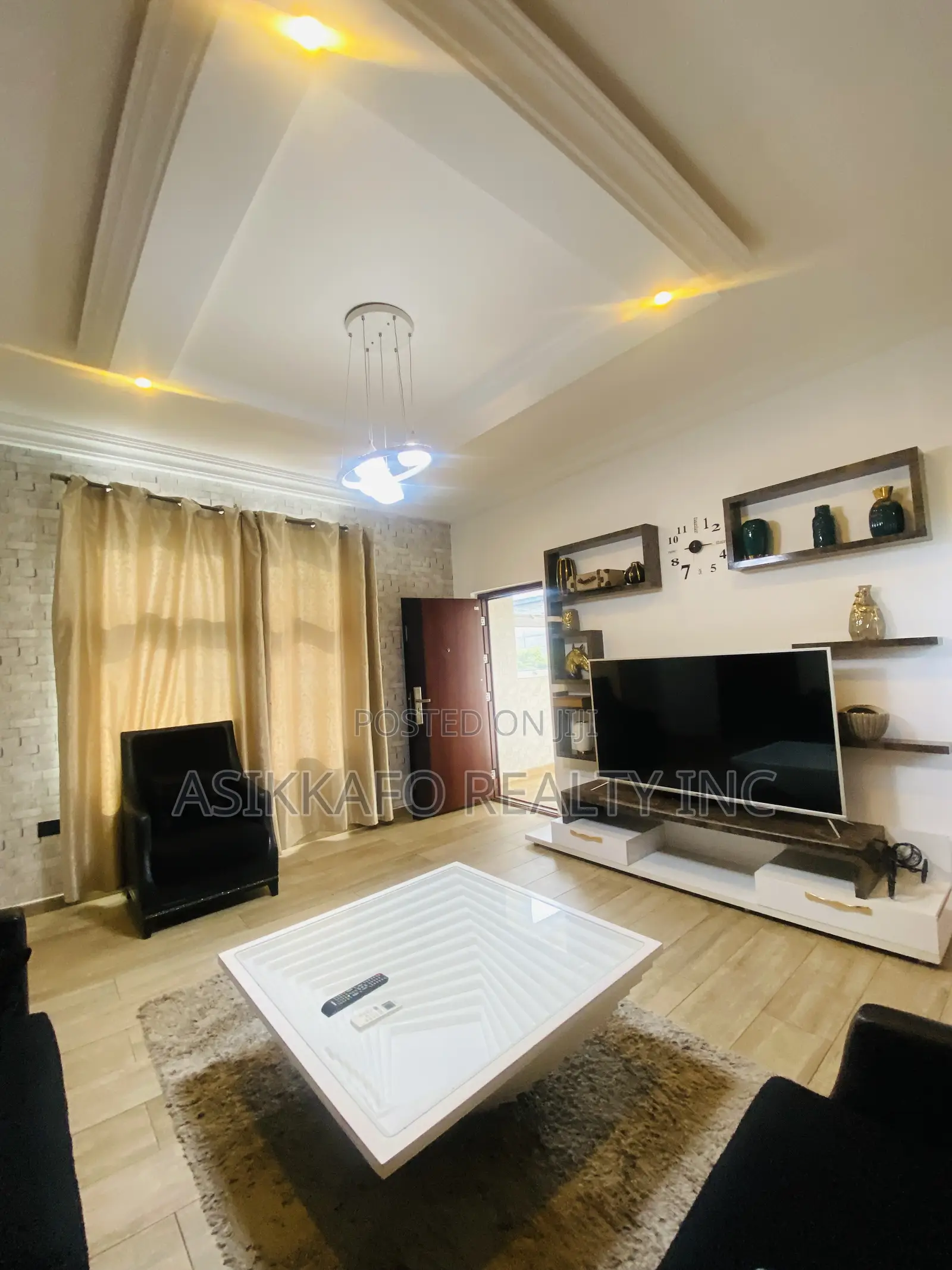 Furnished 1bdrm Apartment in Community 18, Spintex for rent in Spintex