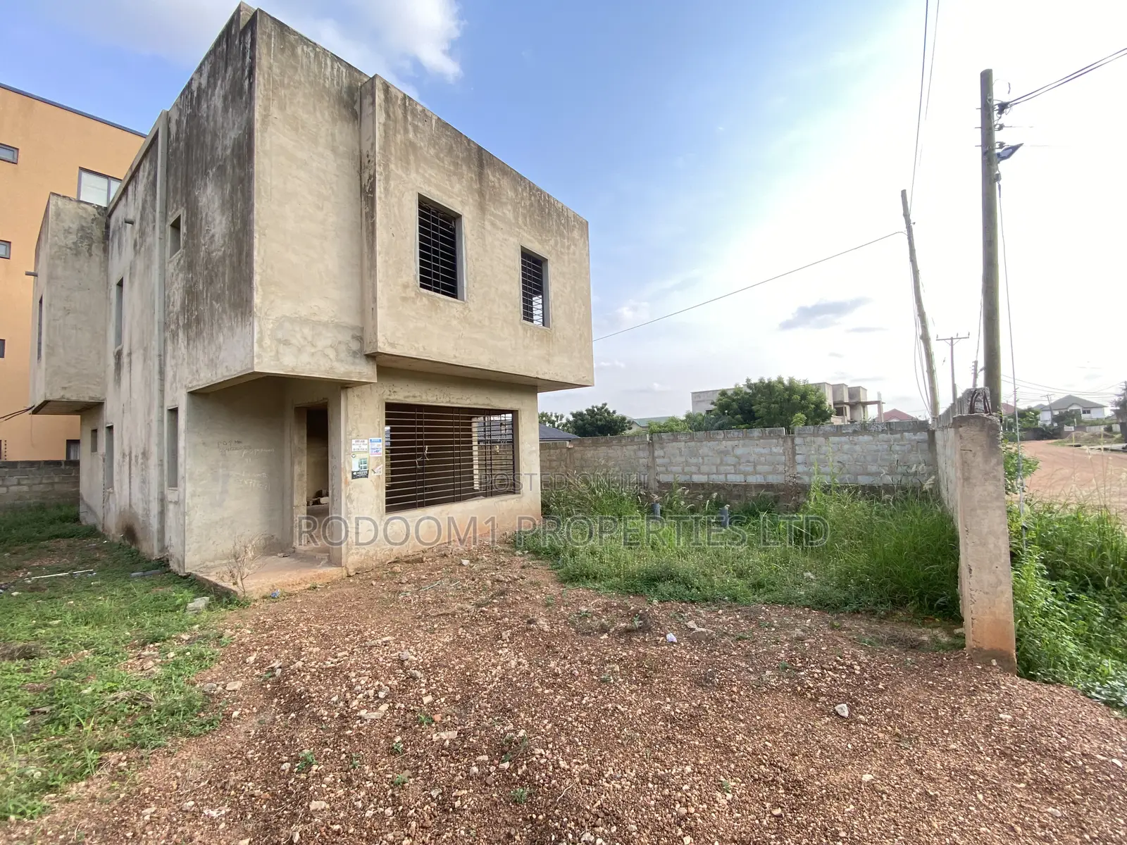 2 Units of 3 Bedrooms House With Half Plot of Land at Ayi Mensah in Oyarifa