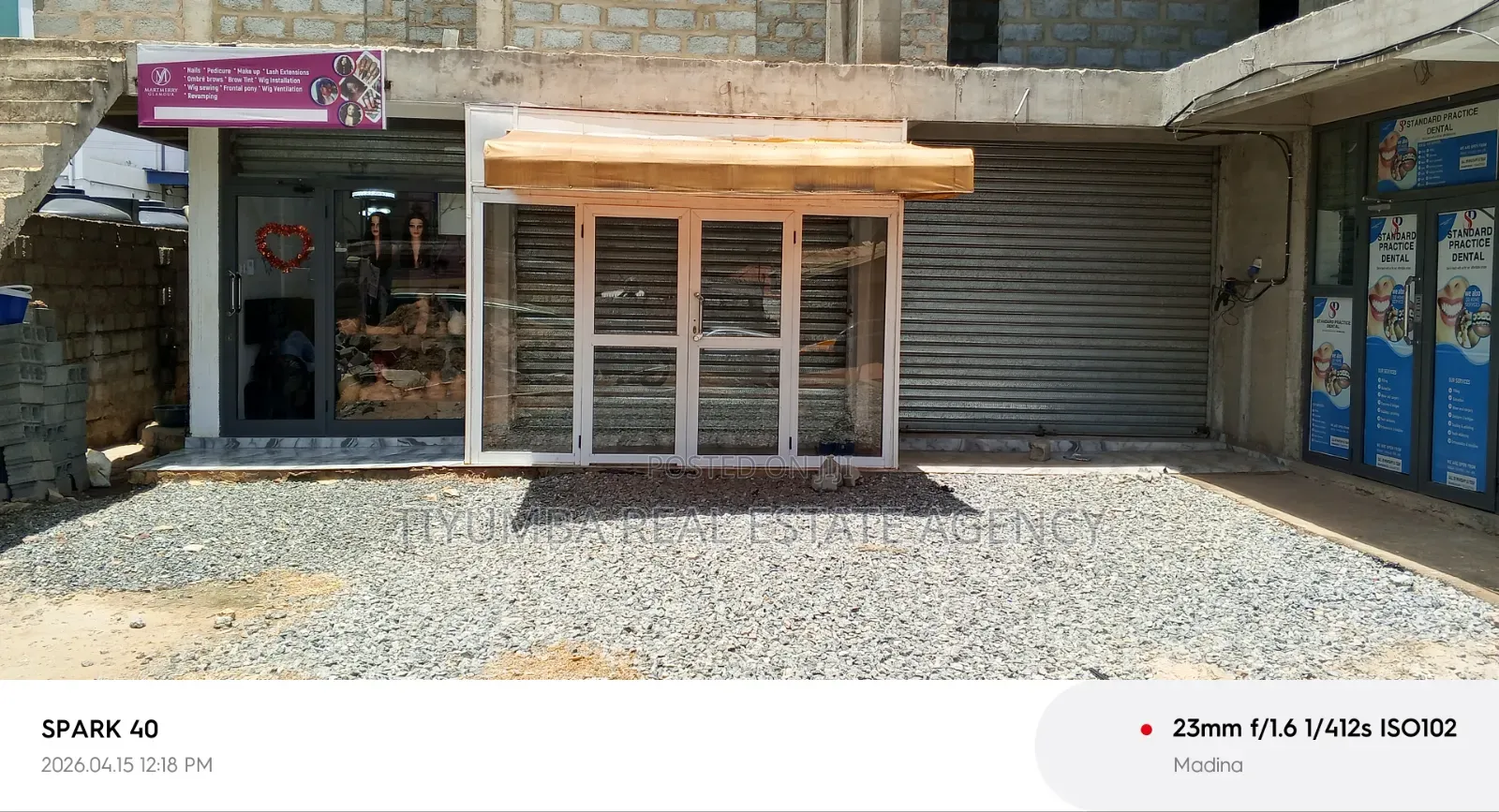 2in1 Shop for Rent at Madina Market in Zongo Junction
