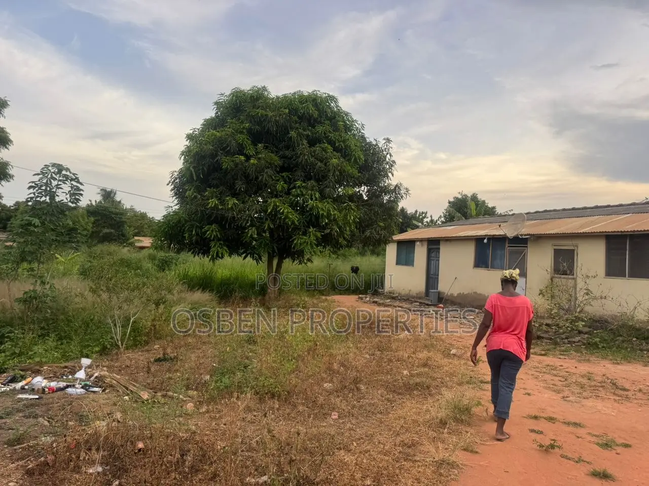 A. 0.23 Acre Land for Sale, With an Old Building in Ridge