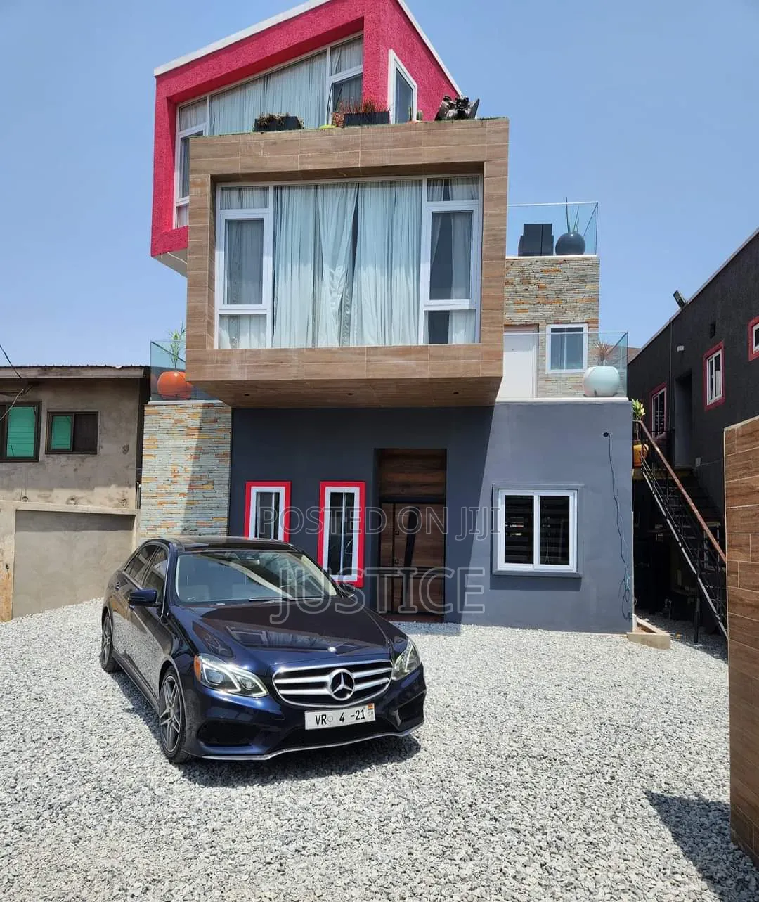 Furnished 3bdrm Duplex in Tesano, Police Station for rent in Police Station