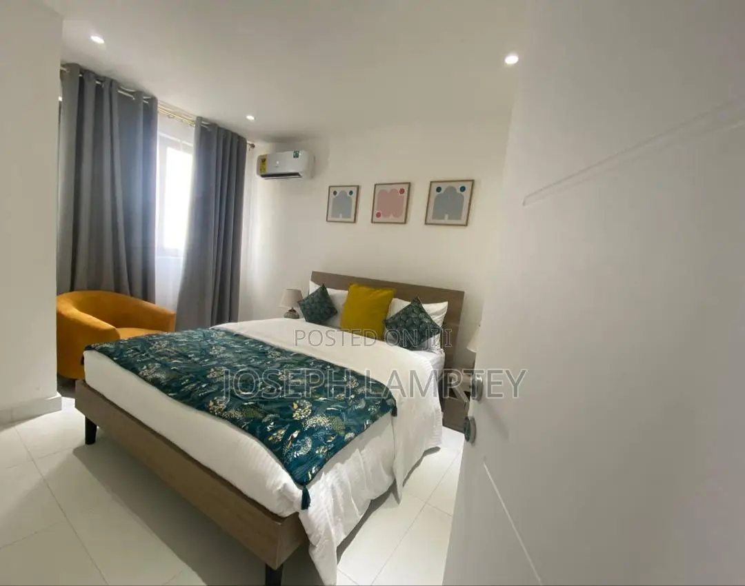 Furnished 1bdrm Apartment in Joseph Lamptey, Airport Residential Area in Airport Residential Area