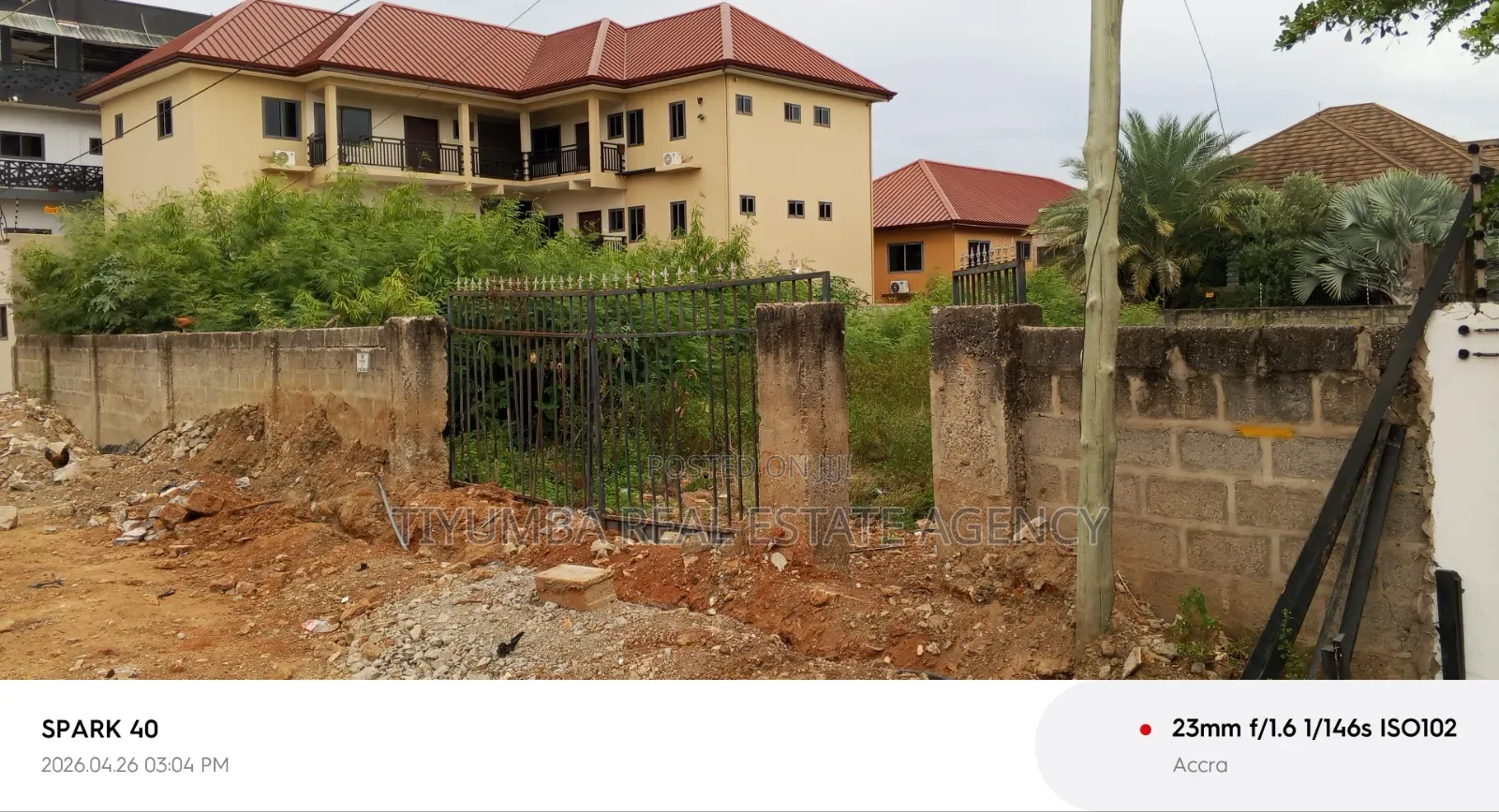 Land for Sale at Tseaddo Accra Ghana. in Trade Fair