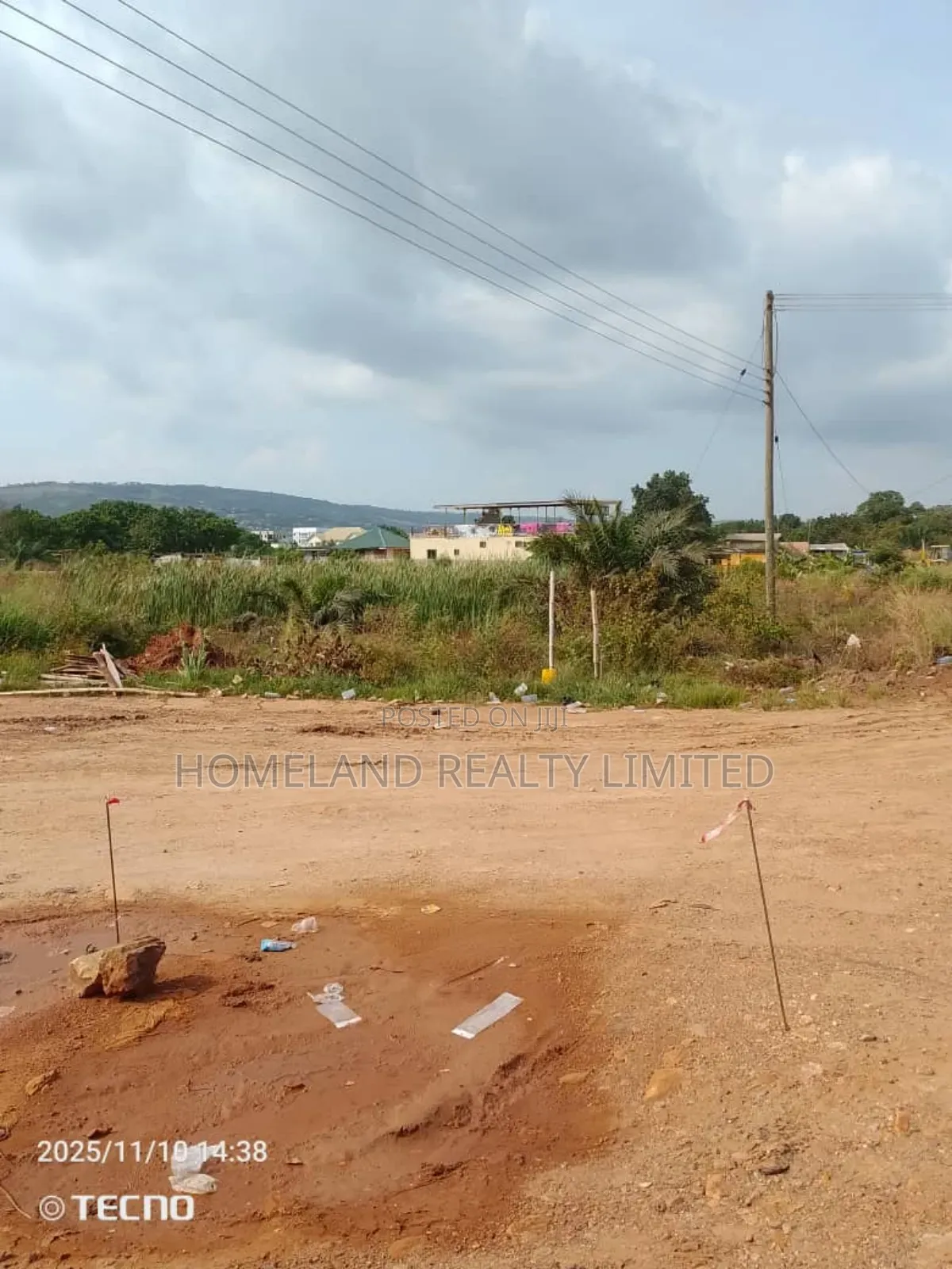 Registered 1 Acre Plot at the Main Adenta - Dodowa Road in Valley View Area