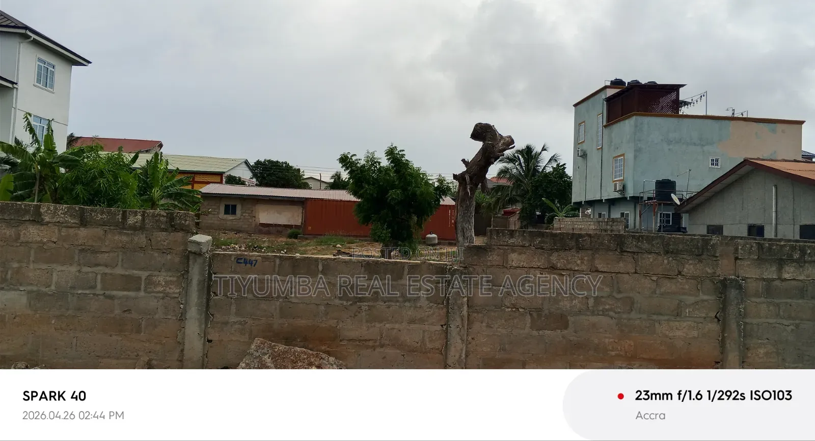 2 Plots of Land for Sale at Tseaddo Accra Ghana. in Trade Fair