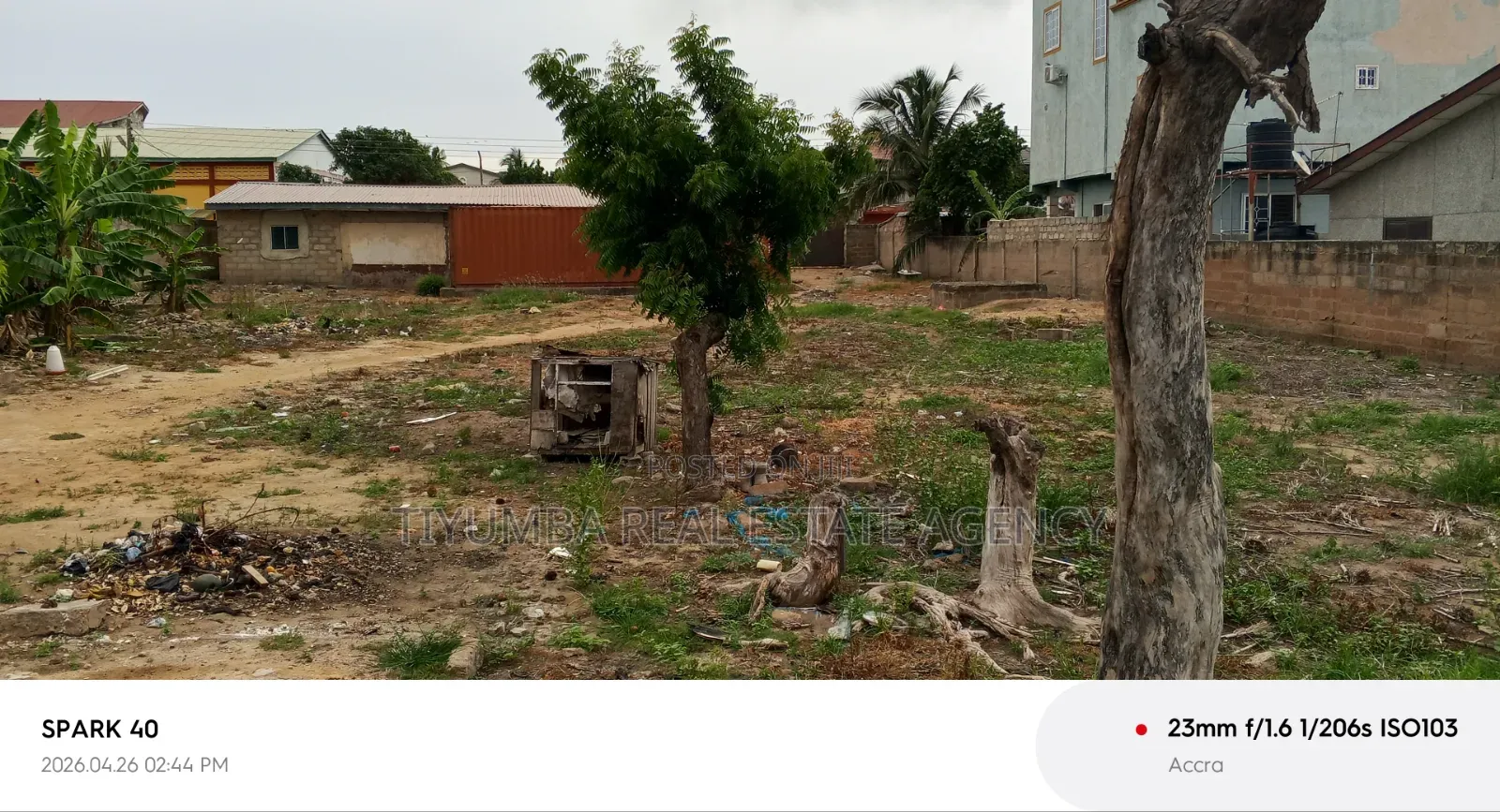 2 Plots of Land for Sale at Tseaddo Accra Ghana. in Trade Fair