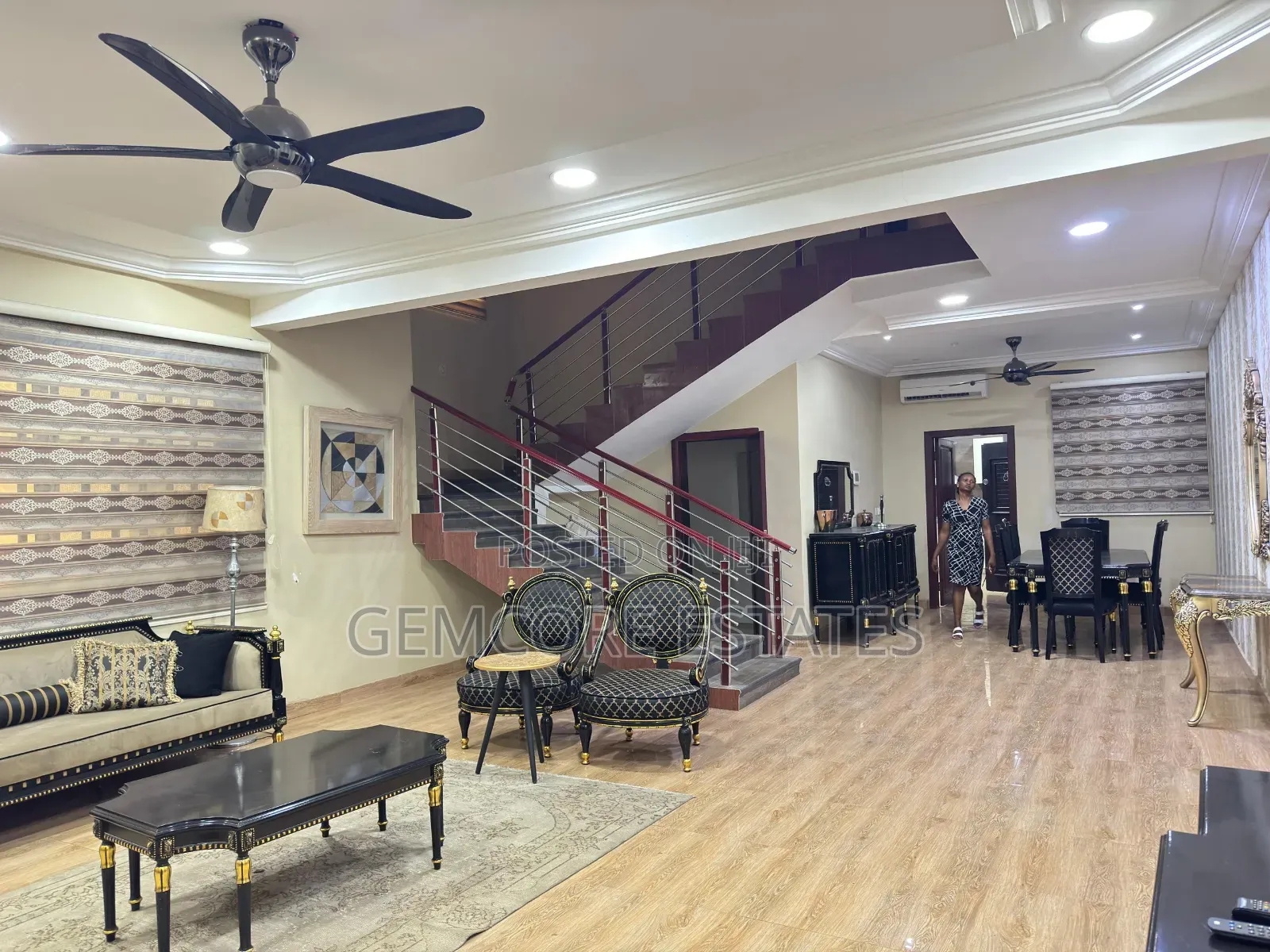 Furnished 6bdrm House in East Legon Main, Boundary Road Area for rent in Boundary Road Area