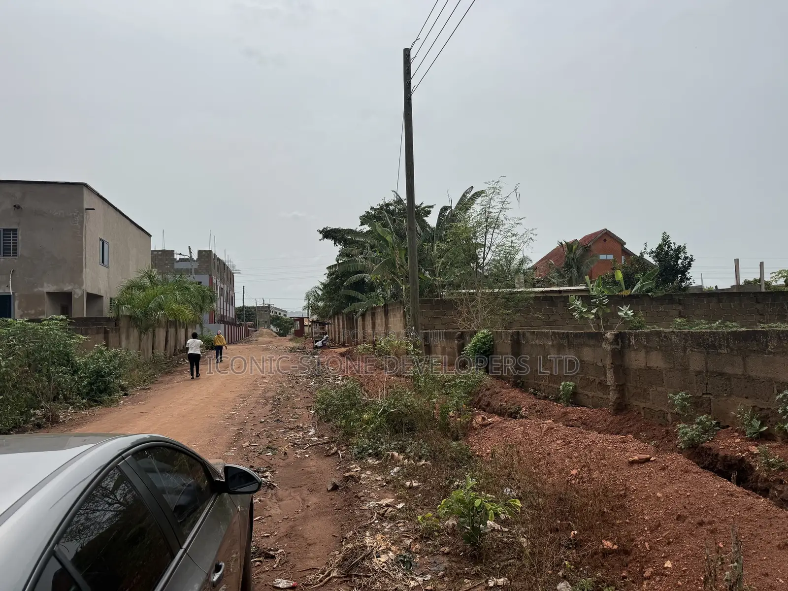 Titled 90/100sqft Plot of Land at Amrahia Tollbooth in Adenta