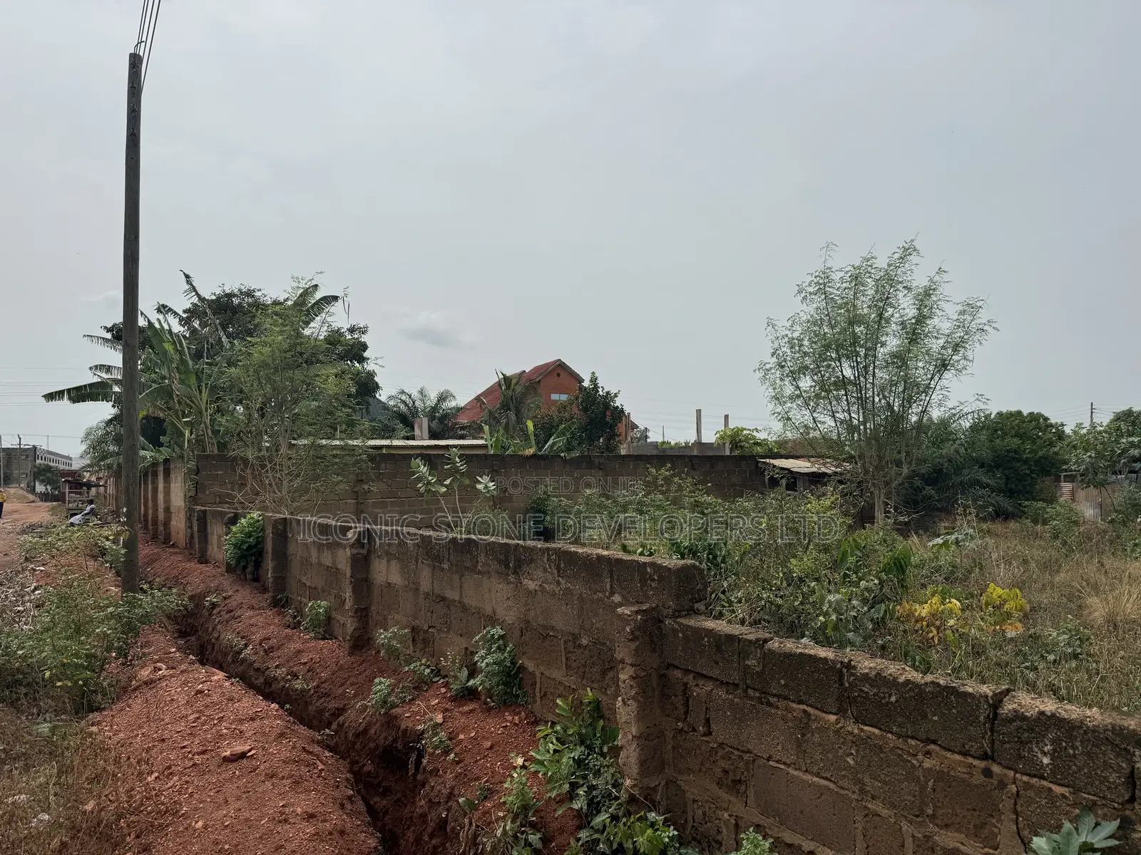 Titled 90/100sqft Plot of Land at Amrahia Tollbooth in Adenta