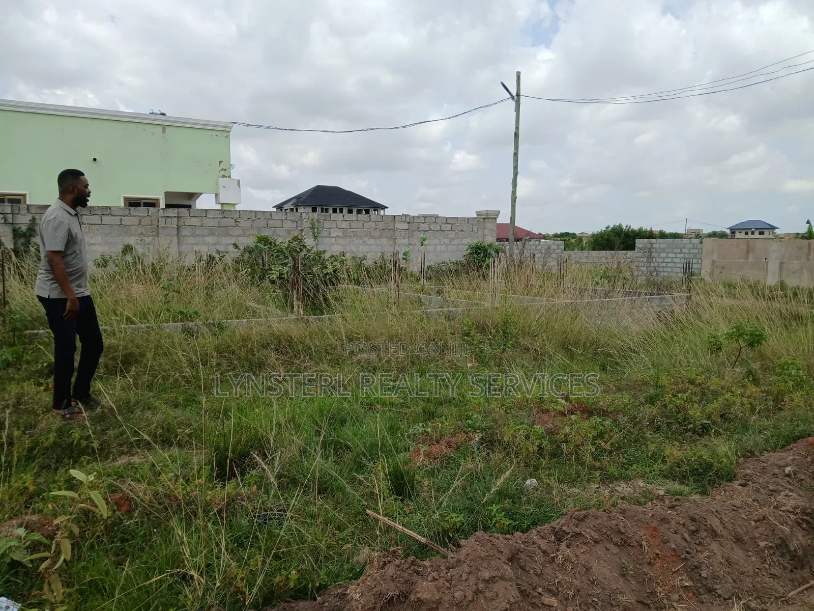 40x50ft Land With Footing at Amrahia in Amrahia