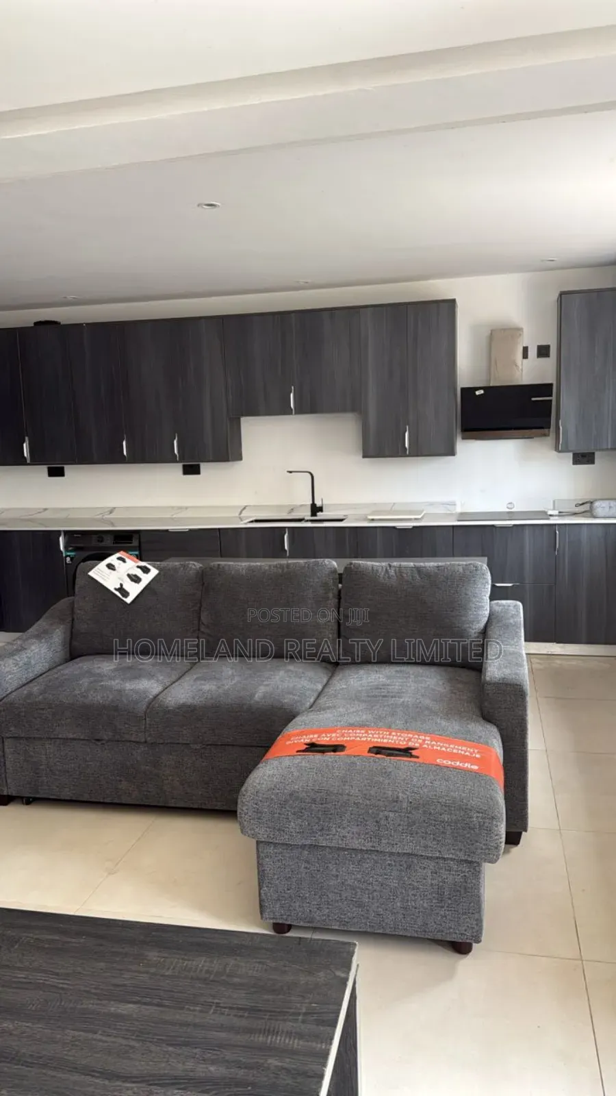 Furnished 1bdrm Apartment in East Legon Ars, Boundary Road Area in Boundary Road Area