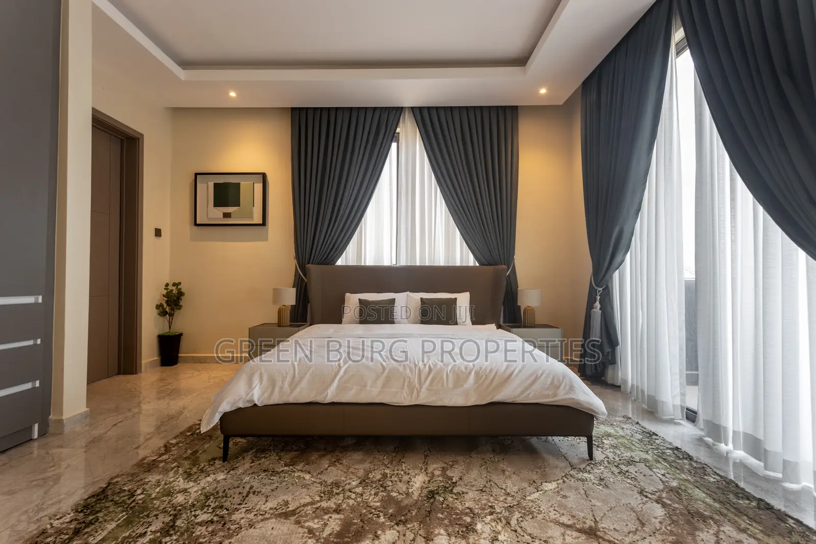 Furnished 4bdrm Townhouse / Terrace in Green, East Legon for rent in East Legon