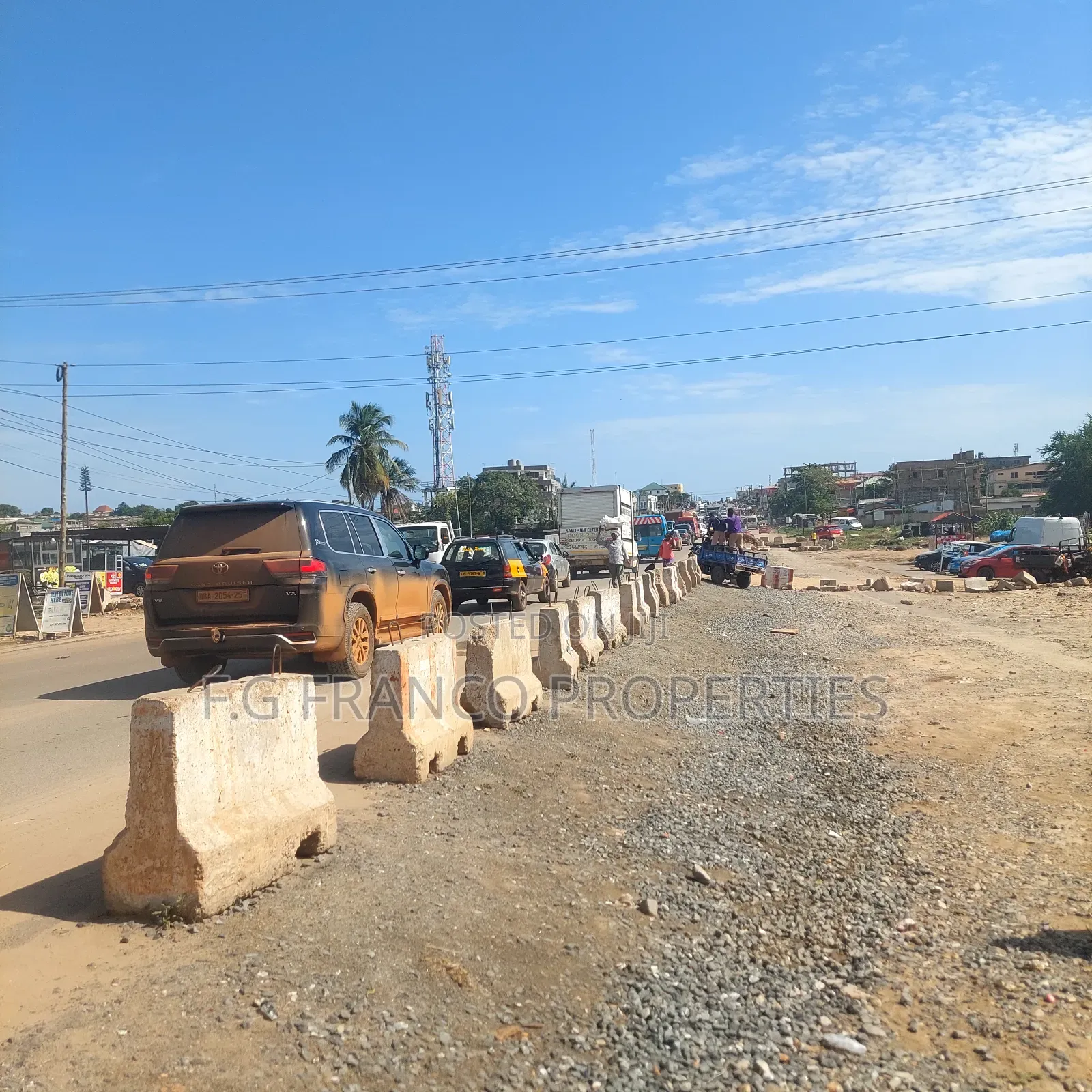 One and Half Plots of Land for Sale at Junction Mall in Nungua
