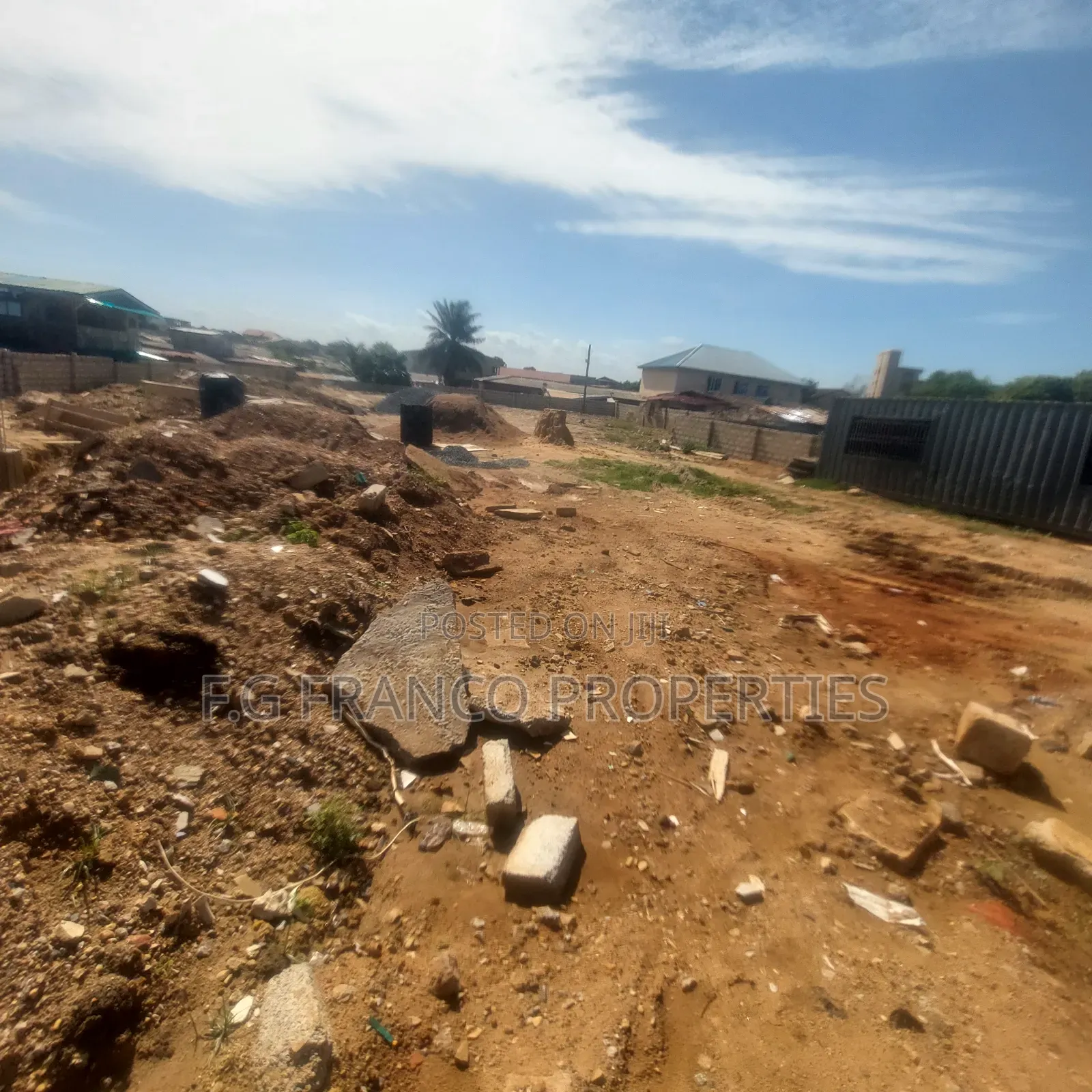 One and Half Plots of Land for Sale at Junction Mall in Nungua